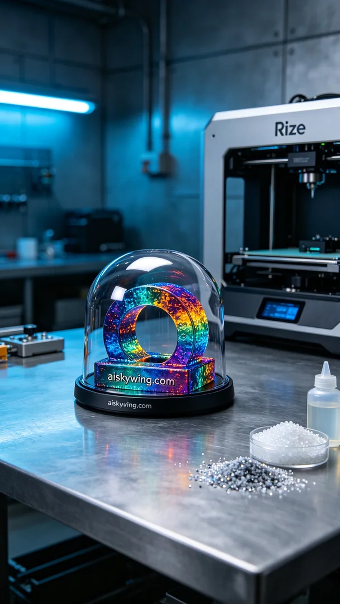 0661-3D protective cover - Aiskywing Industrial 3D Printing Showcase 内容图3 Zhongshan Skywing 3D Technology Co.,LTD | 中山市天翼三维科技有限公司 0661-3D protective cover - Aiskywing Industrial 3D Printing Showcase 全彩3DP-彩色模型 (FC-3DP) 图3张
