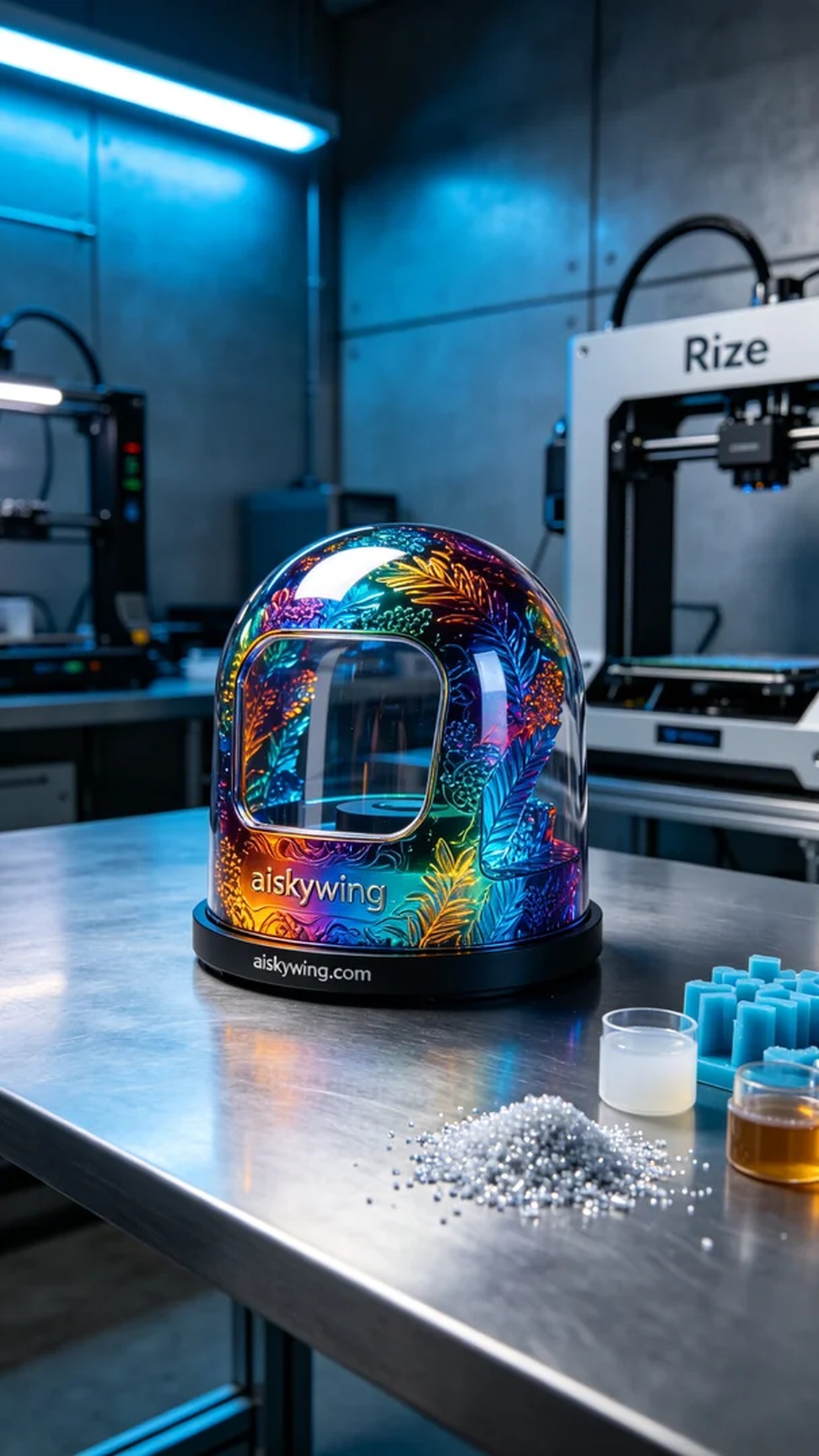 0661-3D protective cover - Aiskywing Industrial 3D Printing Showcase 内容图4 Zhongshan Skywing 3D Technology Co.,LTD | 中山市天翼三维科技有限公司 0661-3D protective cover - Aiskywing Industrial 3D Printing Showcase 全彩3DP-彩色模型 (FC-3DP) 图4张