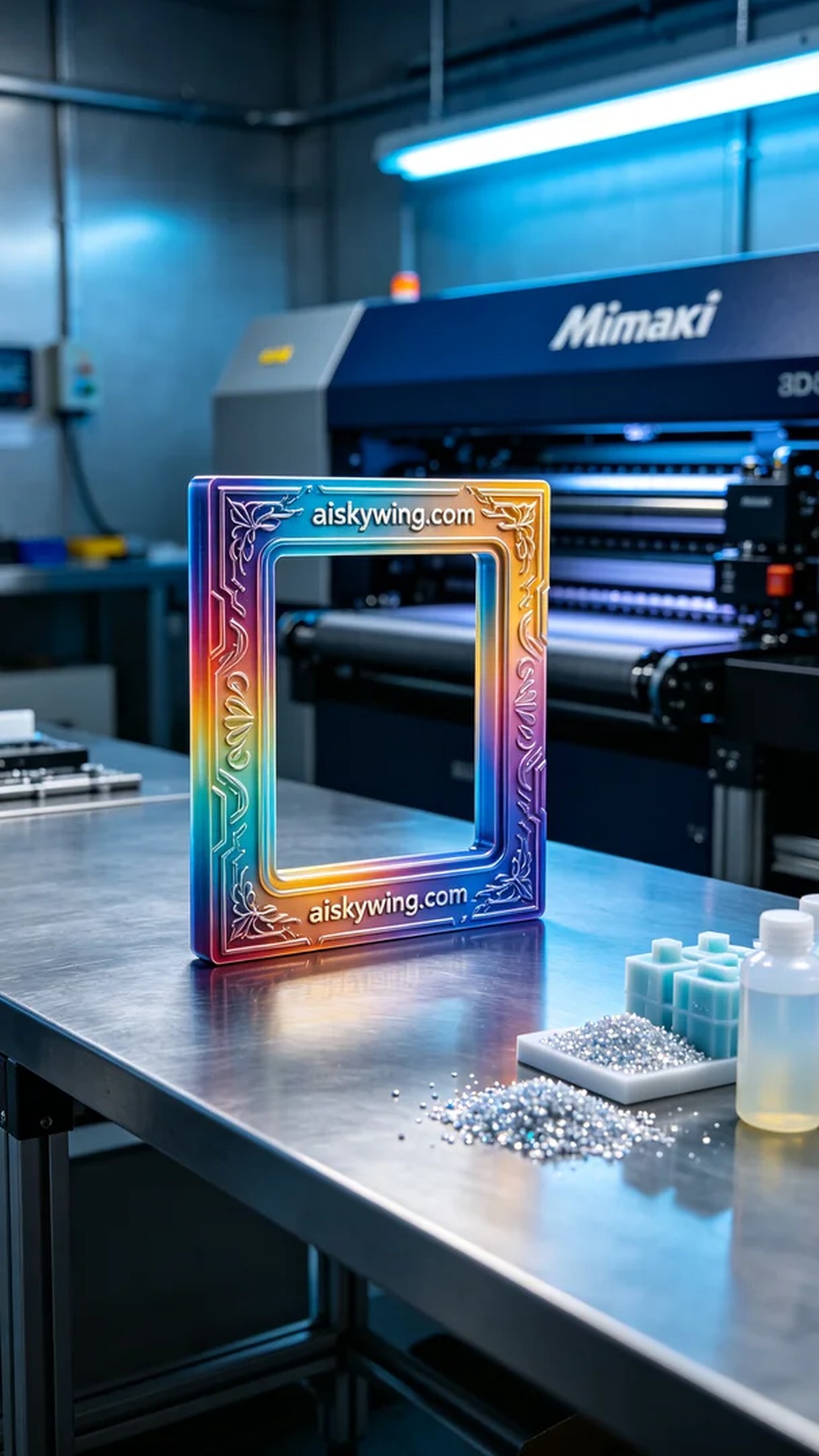 0666-3D framework - Aiskywing Industrial 3D Printing Showcase