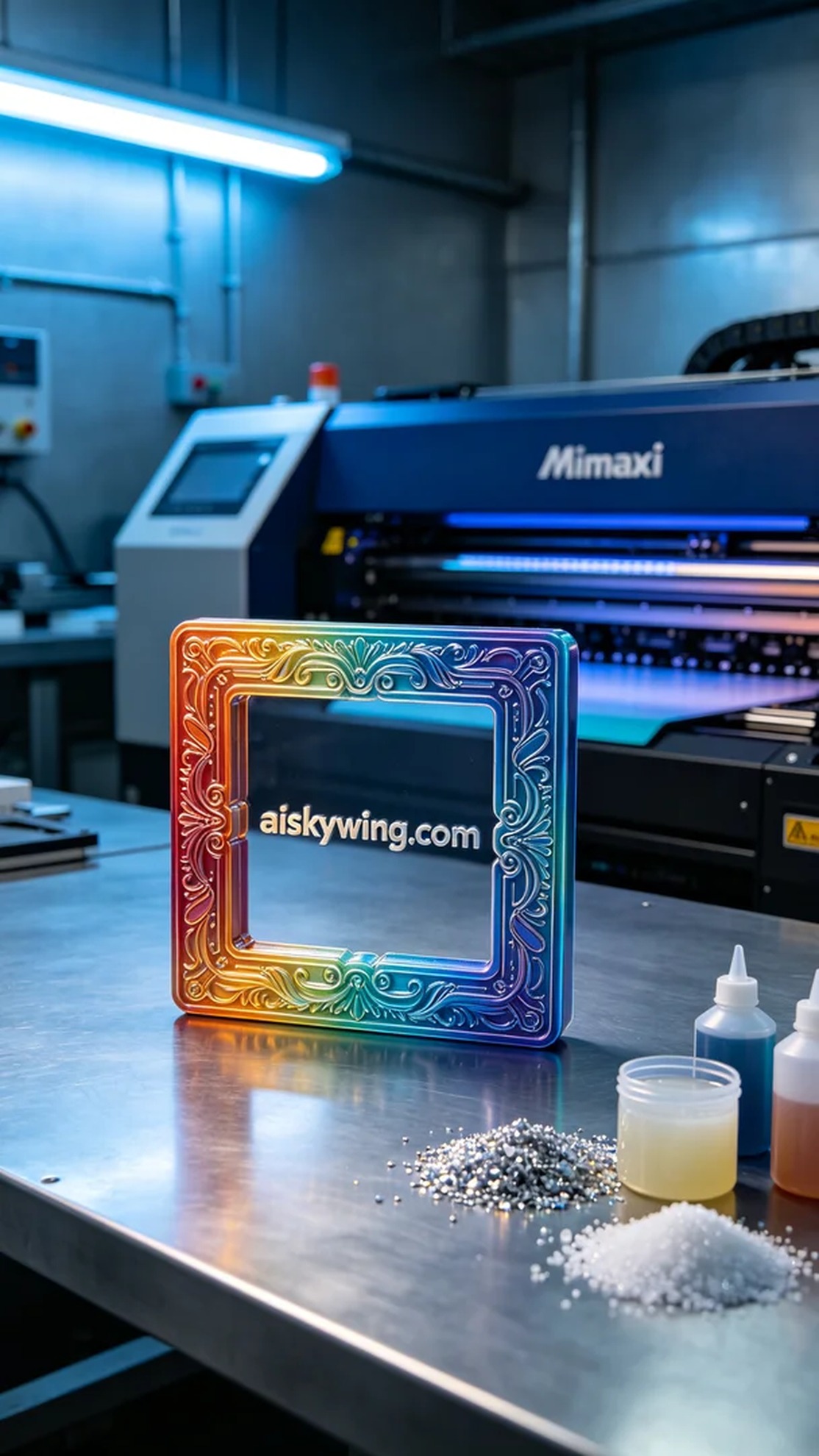 0666-3D framework - Aiskywing Industrial 3D Printing Showcase 内容图3 Zhongshan Skywing 3D Technology Co.,LTD | 中山市天翼三维科技有限公司 0666-3D framework - Aiskywing Industrial 3D Printing Showcase 全彩3DP-彩色模型 (FC-3DP) 图3张