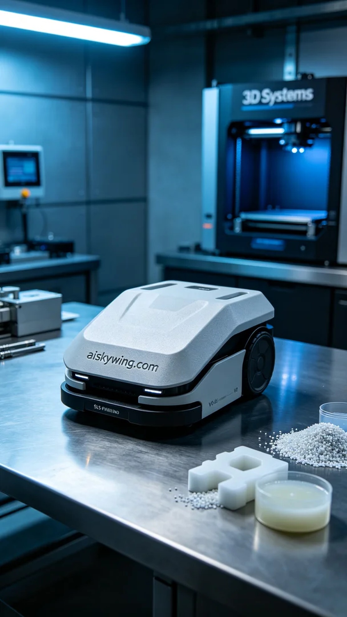 0969-AGV protective cover - Aiskywing Industrial 3D Printing Showcase 内容图3 Zhongshan Skywing 3D Technology Co.,LTD | 中山市天翼三维科技有限公司 0969-AGV protective cover - Aiskywing Industrial 3D Printing Showcase SLS-无人机机器人 (SLS-UAV) 图3张
