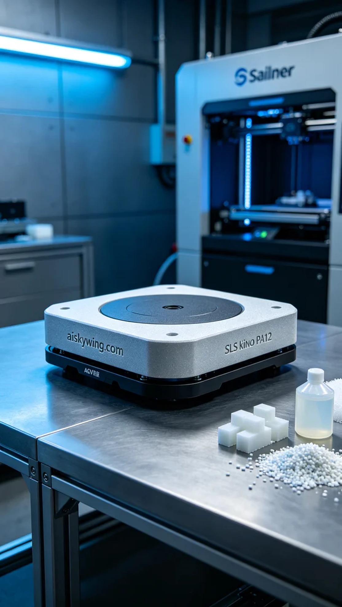 0990-AGV Base - Aiskywing Industrial 3D Printing Showcase 内容图3 Zhongshan Skywing 3D Technology Co.,LTD | 中山市天翼三维科技有限公司 0990-AGV Base - Aiskywing Industrial 3D Printing Showcase SLS-无人机机器人 (SLS-UAV) 图3张