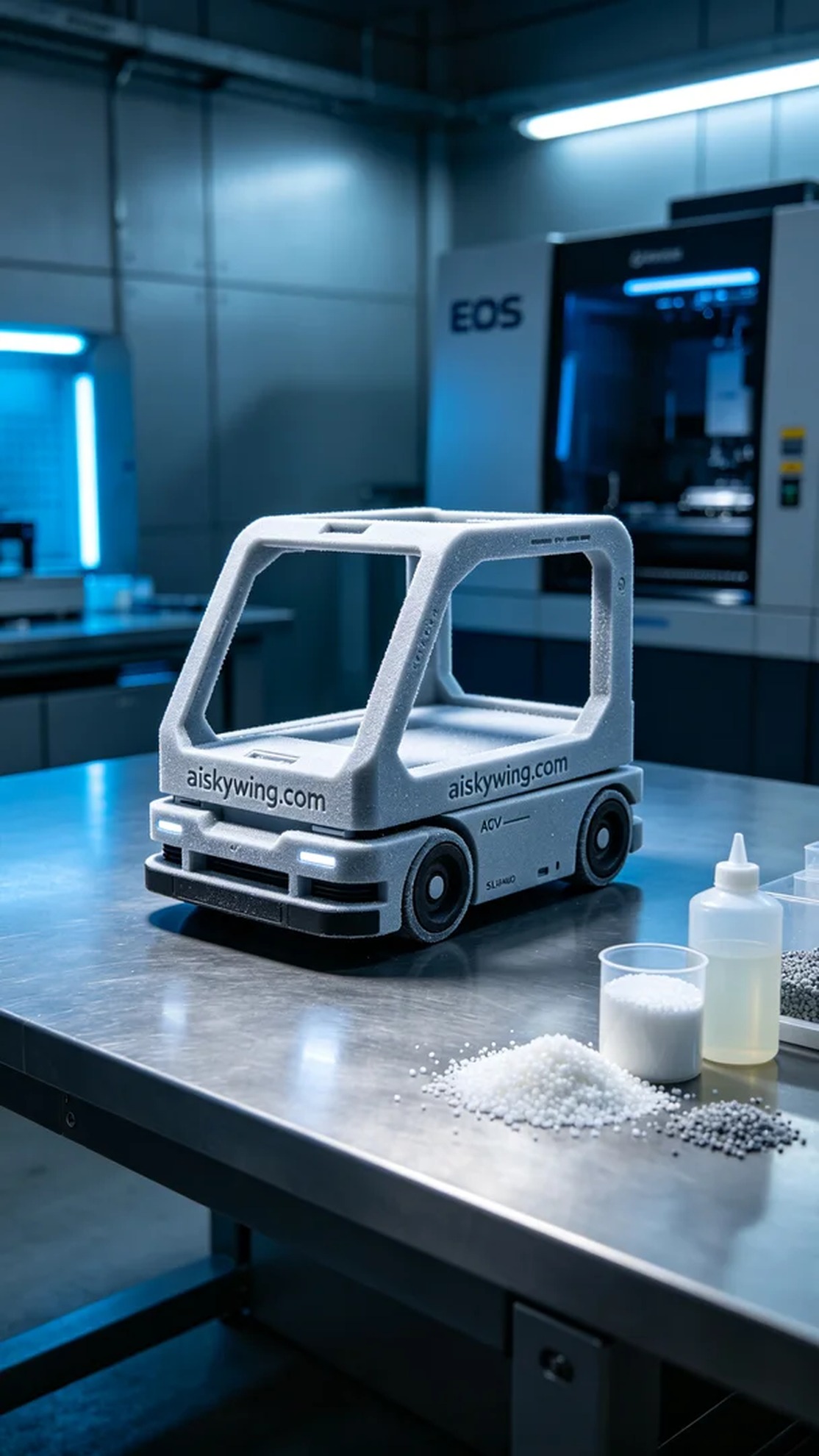 1009-AGV Framework - Aiskywing Industrial 3D Printing Showcase 内容图2 Zhongshan Skywing 3D Technology Co.,LTD | 中山市天翼三维科技有限公司 1009-AGV Framework - Aiskywing Industrial 3D Printing Showcase SLS-无人机机器人 (SLS-UAV) 图2张
