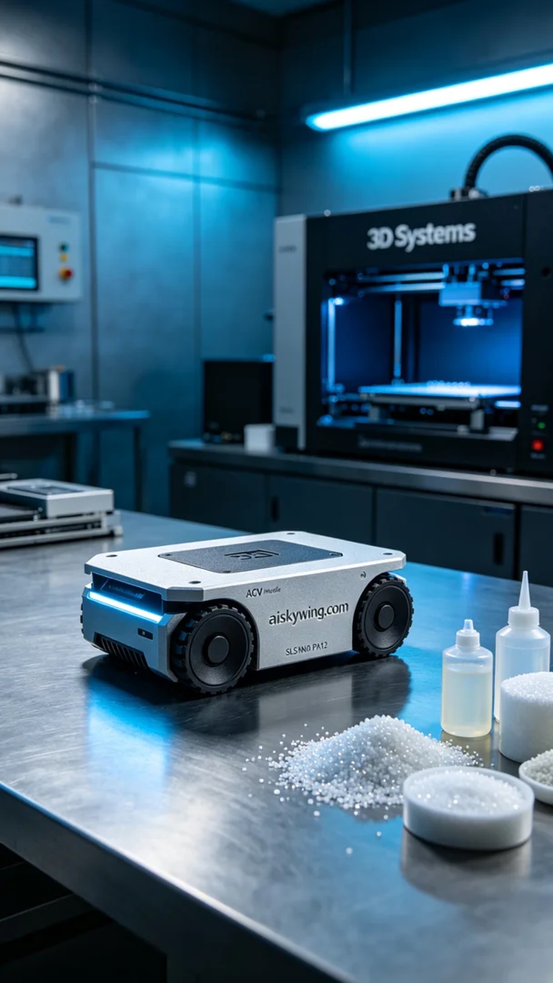 1010-AGV Module - Aiskywing Industrial 3D Printing Showcase 内容图1 Zhongshan Skywing 3D Technology Co.,LTD | 中山市天翼三维科技有限公司 1010-AGV Module - Aiskywing Industrial 3D Printing Showcase SLS-无人机机器人 (SLS-UAV) 图1张