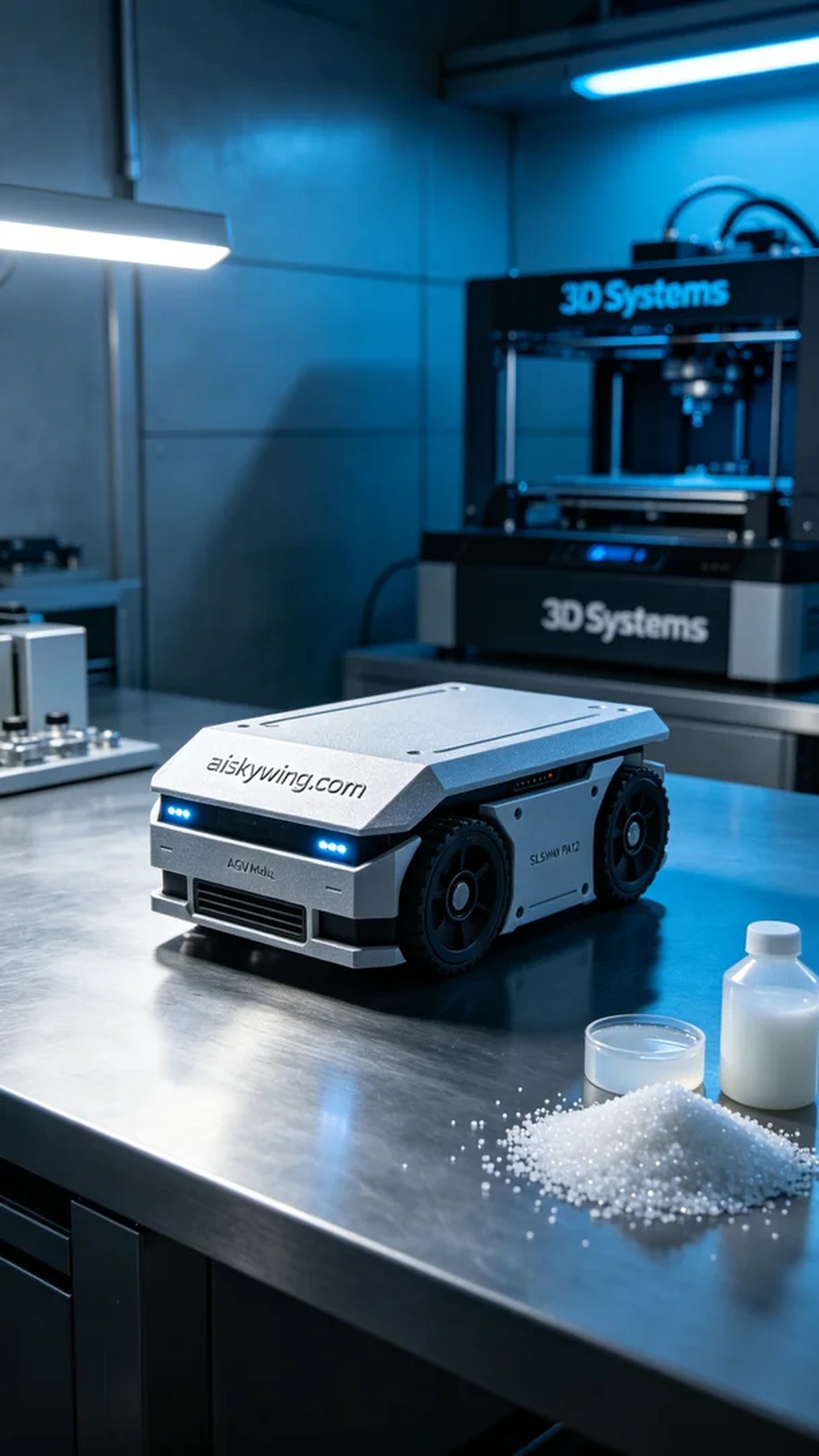 1010-AGV Module - Aiskywing Industrial 3D Printing Showcase 内容图2 Zhongshan Skywing 3D Technology Co.,LTD | 中山市天翼三维科技有限公司 1010-AGV Module - Aiskywing Industrial 3D Printing Showcase SLS-无人机机器人 (SLS-UAV) 图2张