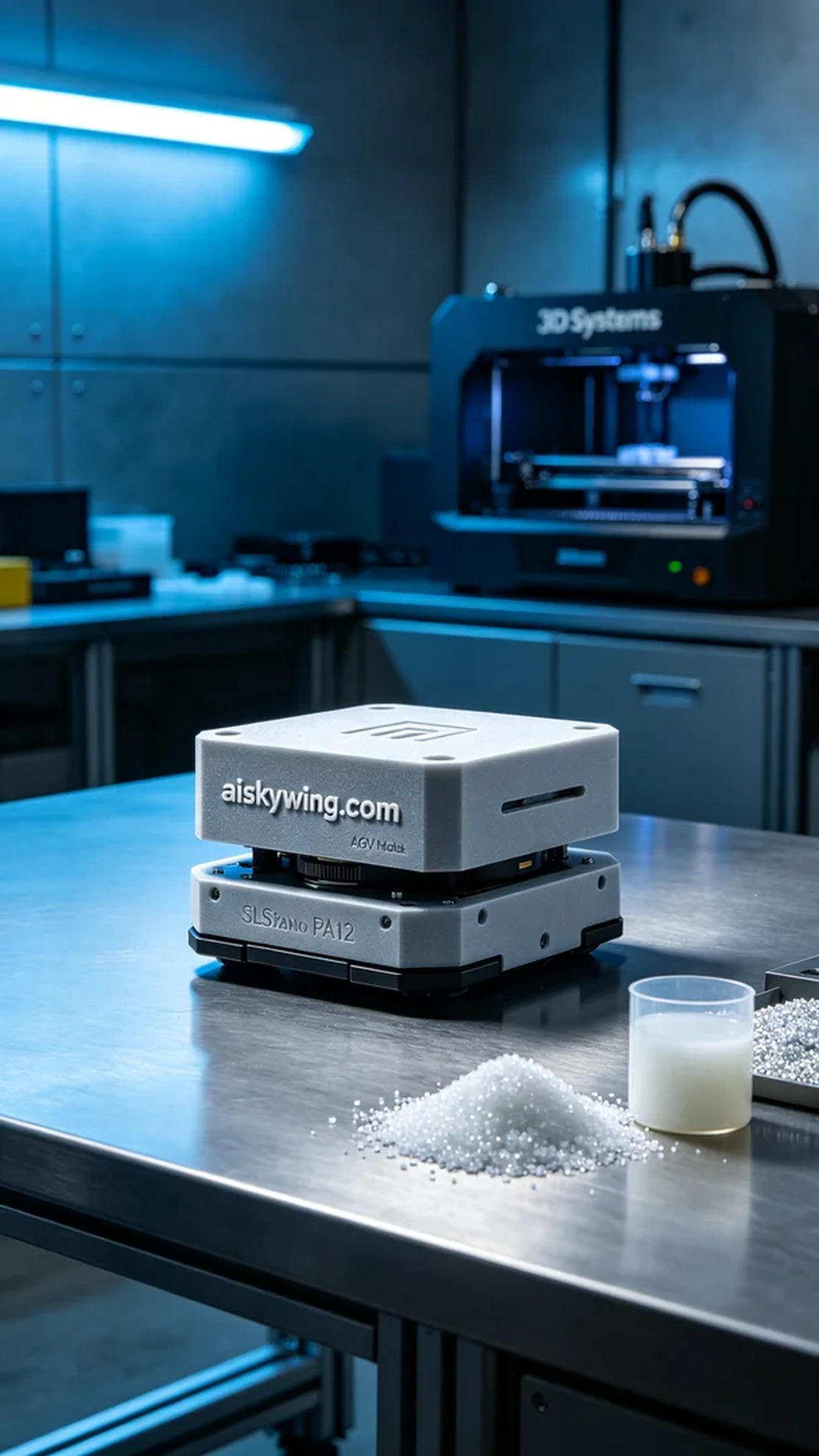 1010-AGV Module - Aiskywing Industrial 3D Printing Showcase 内容图3 Zhongshan Skywing 3D Technology Co.,LTD | 中山市天翼三维科技有限公司 1010-AGV Module - Aiskywing Industrial 3D Printing Showcase SLS-无人机机器人 (SLS-UAV) 图3张
