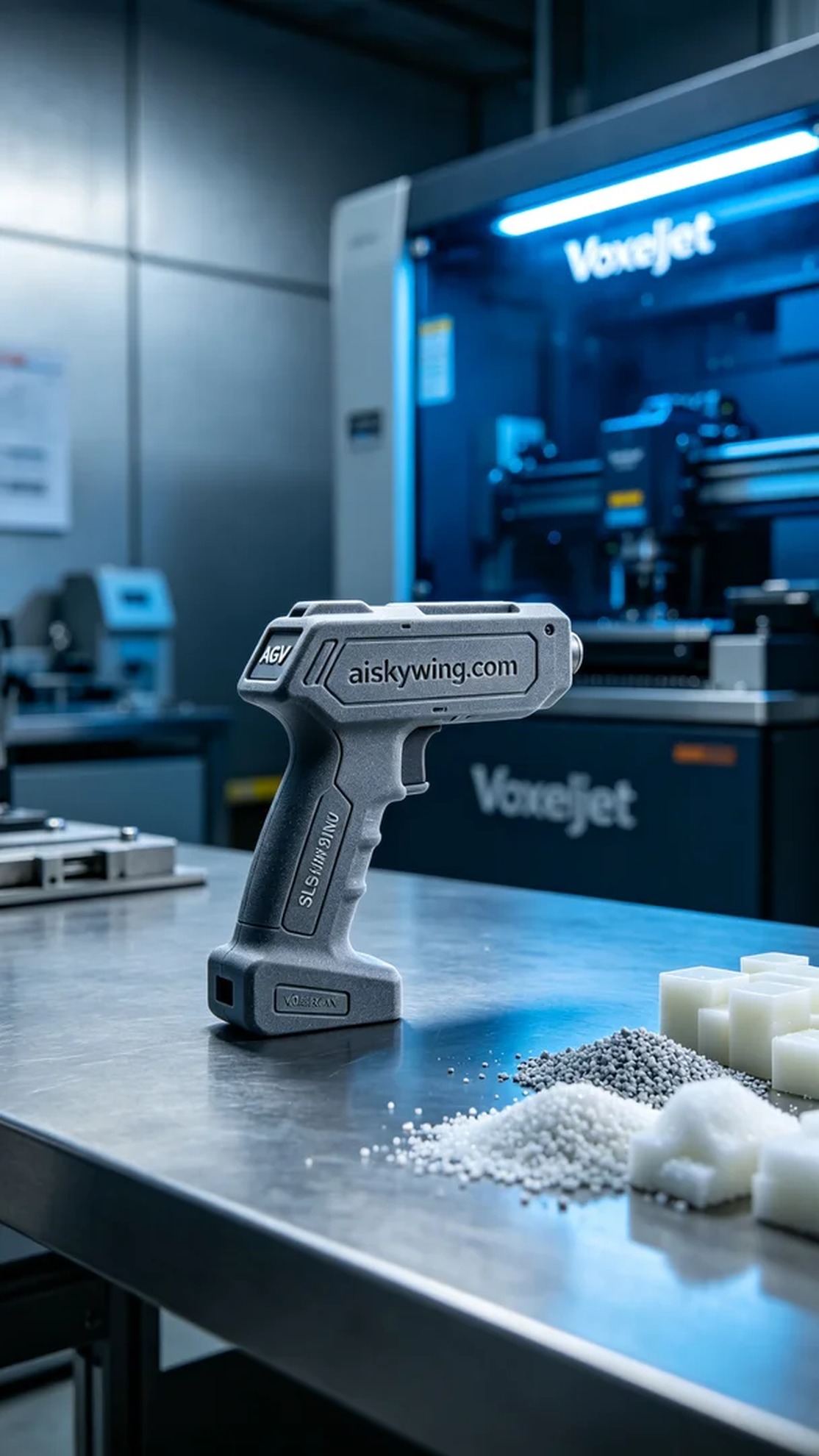 0991-AGV Handle - Aiskywing Industrial 3D Printing Showcase 内容图2 Zhongshan Skywing 3D Technology Co.,LTD | 中山市天翼三维科技有限公司 0991-AGV Handle - Aiskywing Industrial 3D Printing Showcase SLS-无人机机器人 (SLS-UAV) 图2张