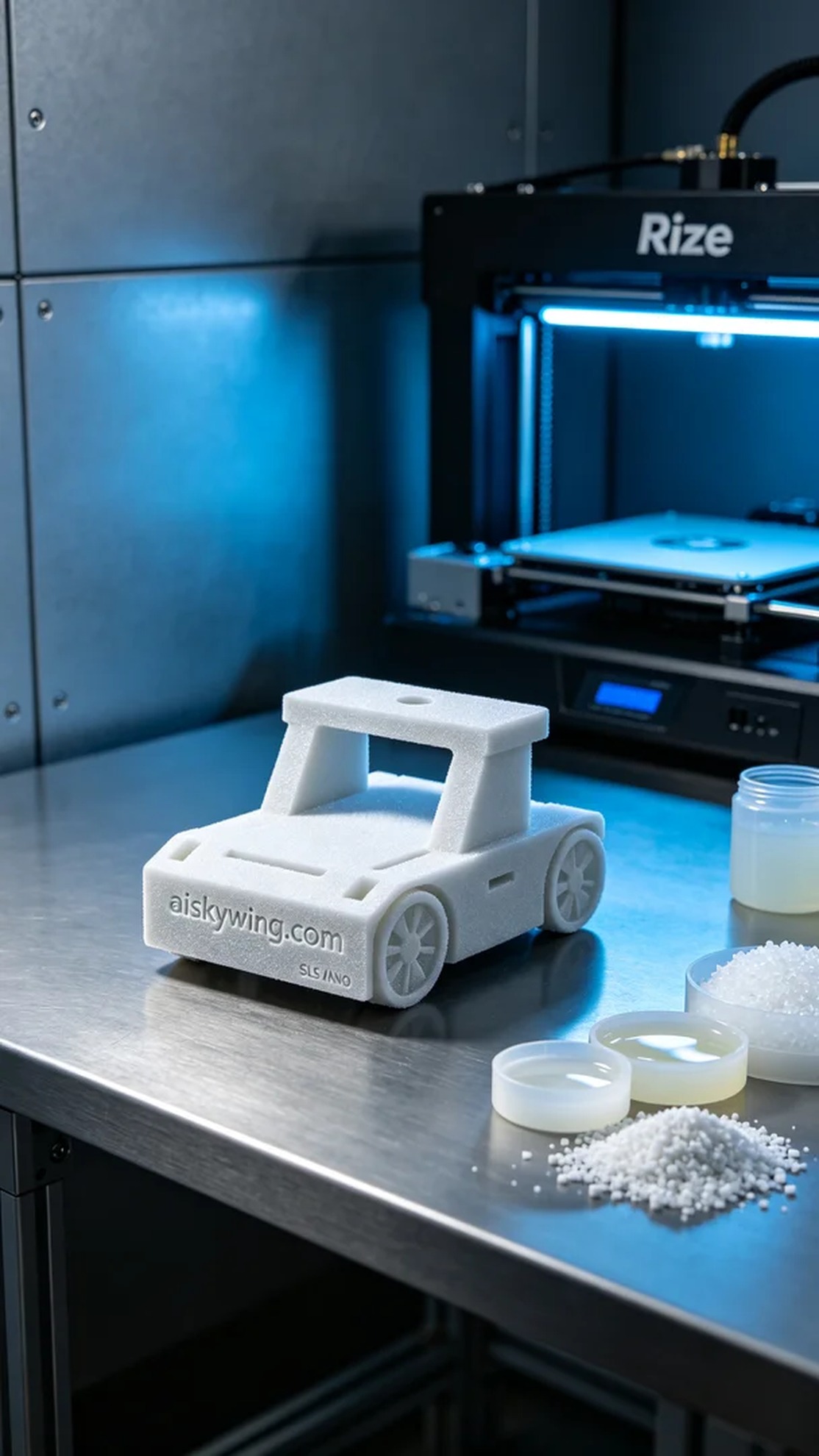 0984-AGV Cart Ultrasonic Sensor Bracket - Aiskywing Industrial 3D Printing Showcase 内容图4 Zhongshan Skywing 3D Technology Co.,LTD | 中山市天翼三维科技有限公司 0984-AGV Cart Ultrasonic Sensor Bracket - Aiskywing Industrial 3D Printing Showcase SLS-无人机机器人 (SLS-UAV) 图4张