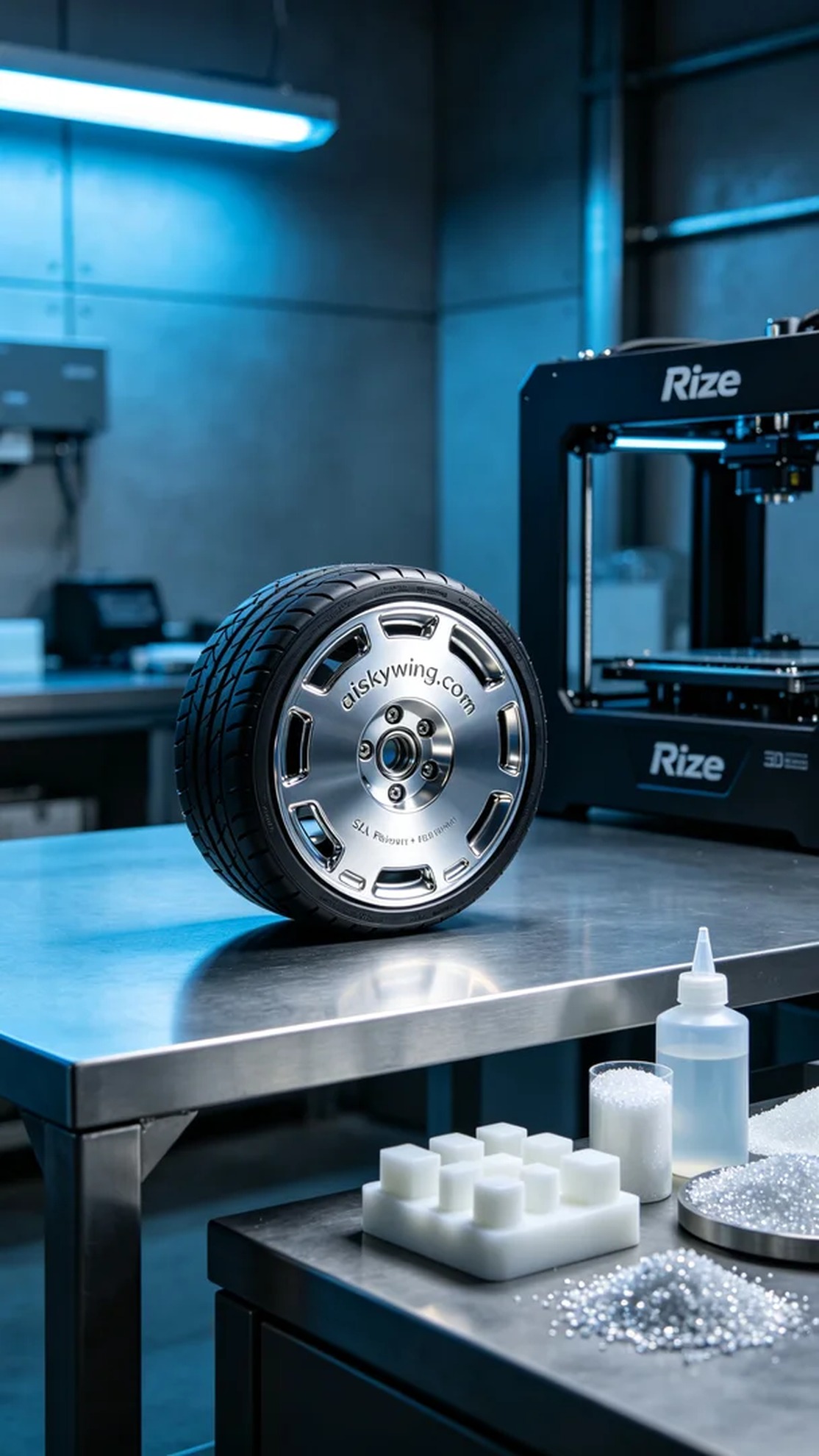 0512-AGV cart wheel cover - Aiskywing Industrial 3D Printing Showcase 内容图1 Zhongshan Skywing 3D Technology Co.,LTD | 中山市天翼三维科技有限公司 0512-AGV cart wheel cover - Aiskywing Industrial 3D Printing Showcase 全工艺-补充 (FP-S) 图1张