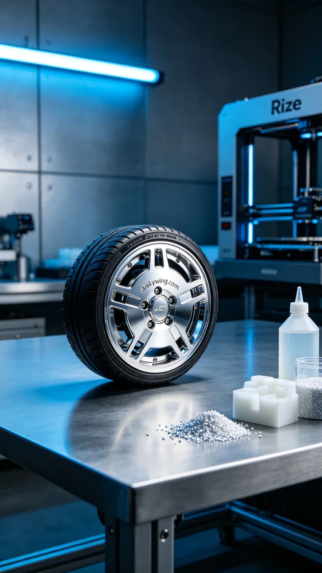 0512-AGV cart wheel cover - Aiskywing Industrial 3D Printing Showcase 内容图2 Zhongshan Skywing 3D Technology Co.,LTD | 中山市天翼三维科技有限公司 0512-AGV cart wheel cover - Aiskywing Industrial 3D Printing Showcase 全工艺-补充 (FP-S) 图2张