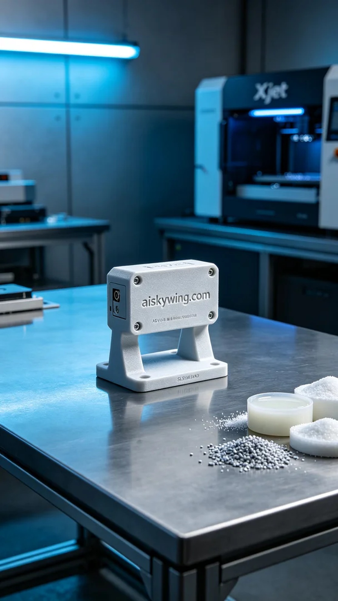 0627-AGV Cart Magnetic Navigation Sensor Bracket - Aiskywing Industrial 3D Printing Showcase