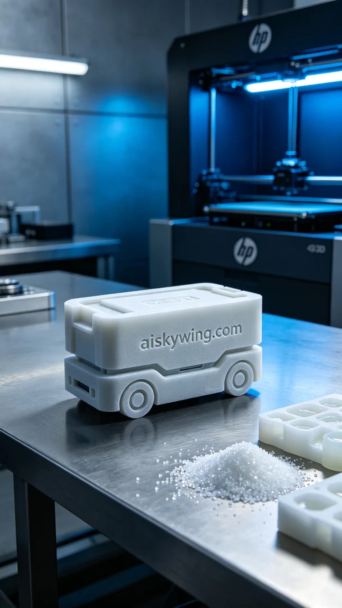 0625-AGV Cart Battery Compartment Cover - Aiskywing Industrial 3D Printing Showcase