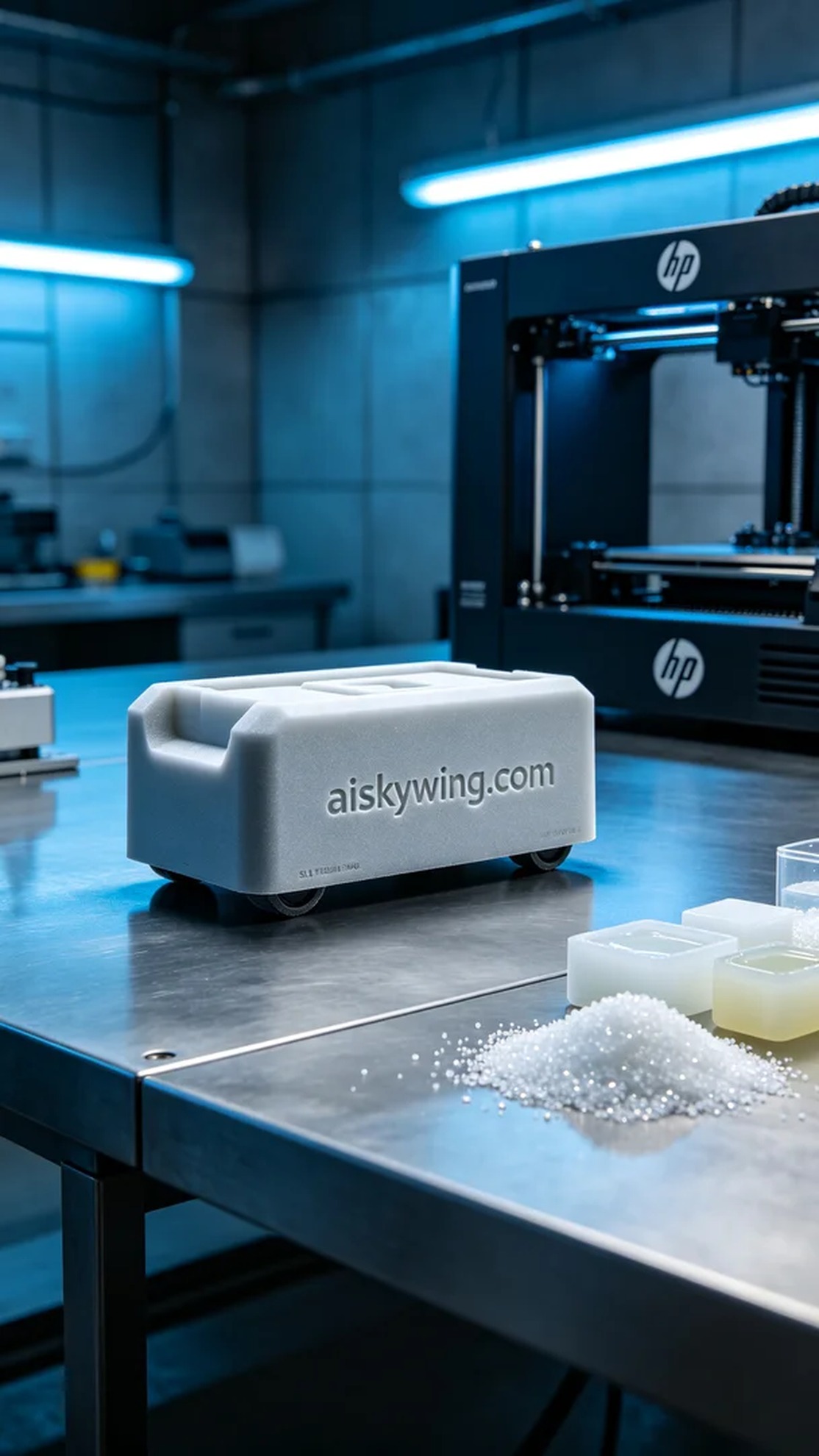 0625-AGV Cart Battery Compartment Cover - Aiskywing Industrial 3D Printing Showcase 内容图4 Zhongshan Skywing 3D Technology Co.,LTD | 中山市天翼三维科技有限公司 0625-AGV Cart Battery Compartment Cover - Aiskywing Industrial 3D Printing Showcase SLS-无人机机器人 (SLS-UAV) 图4张