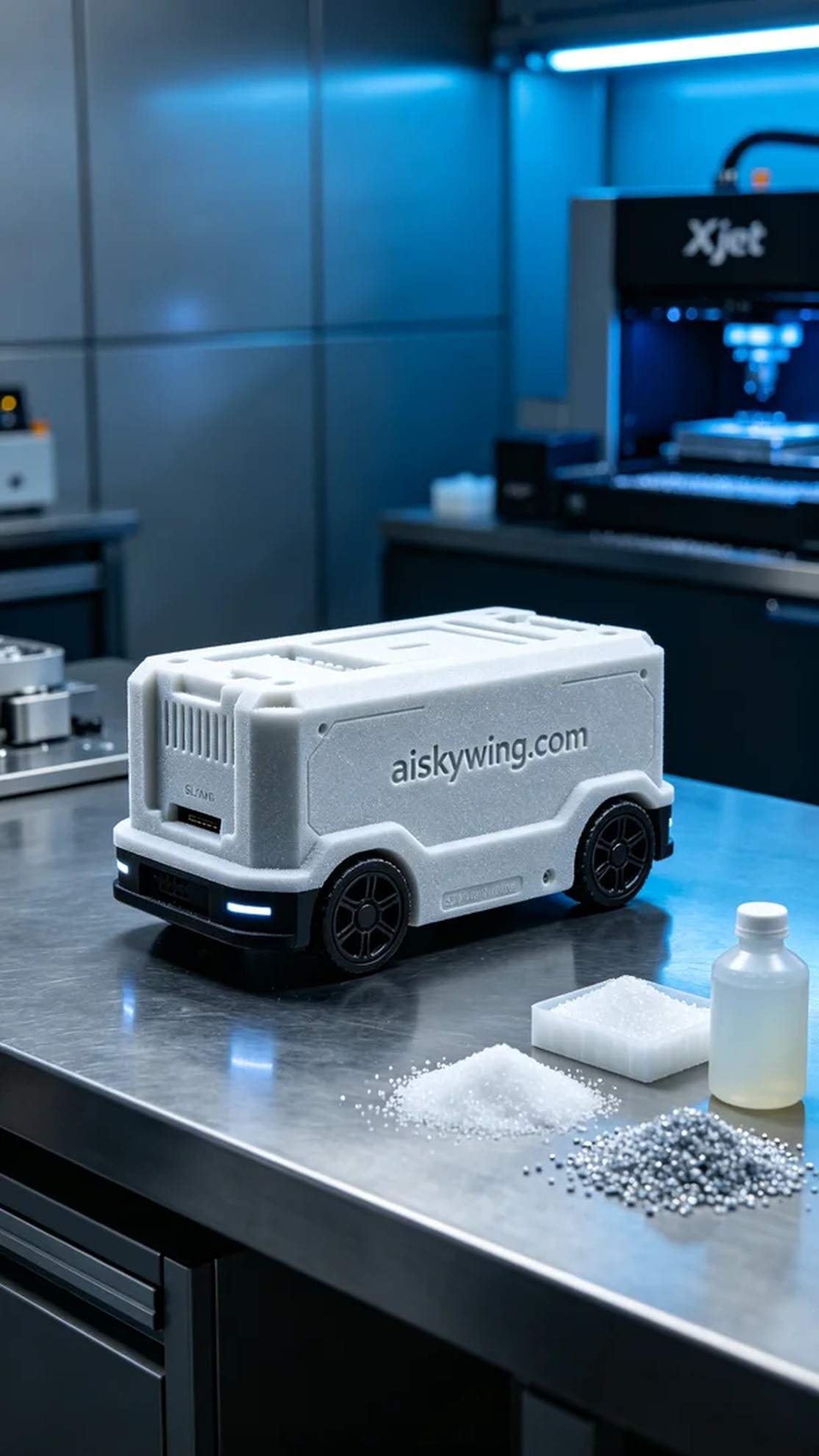 0626-AGV cart power module casing - Aiskywing Industrial 3D Printing Showcase 内容图4 Zhongshan Skywing 3D Technology Co.,LTD | 中山市天翼三维科技有限公司 0626-AGV cart power module casing - Aiskywing Industrial 3D Printing Showcase SLS-无人机机器人 (SLS-UAV) 图4张
