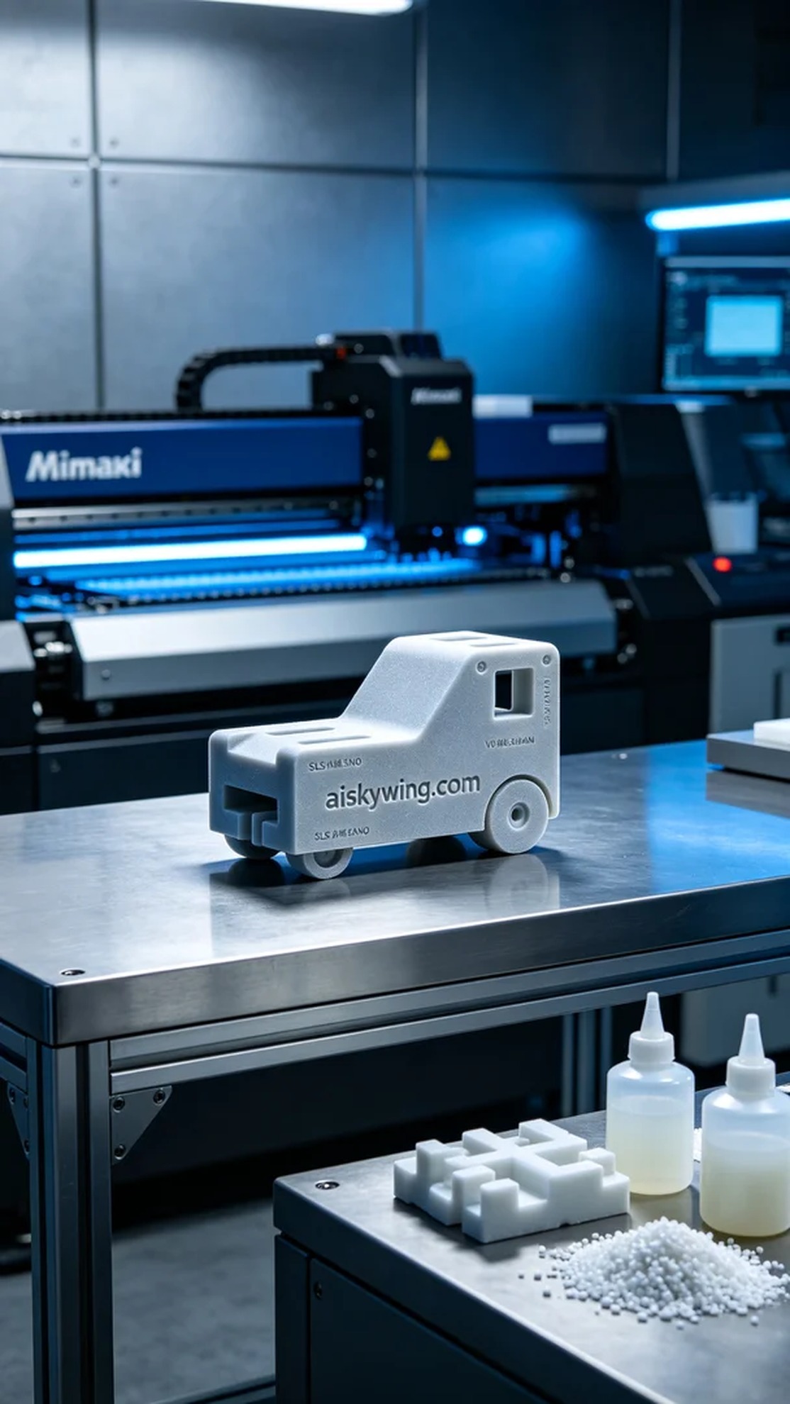0983-AGV cart shelf connector - Aiskywing Industrial 3D Printing Showcase 内容图1 Zhongshan Skywing 3D Technology Co.,LTD | 中山市天翼三维科技有限公司 0983-AGV cart shelf connector - Aiskywing Industrial 3D Printing Showcase SLS-无人机机器人 (SLS-UAV) 图1张