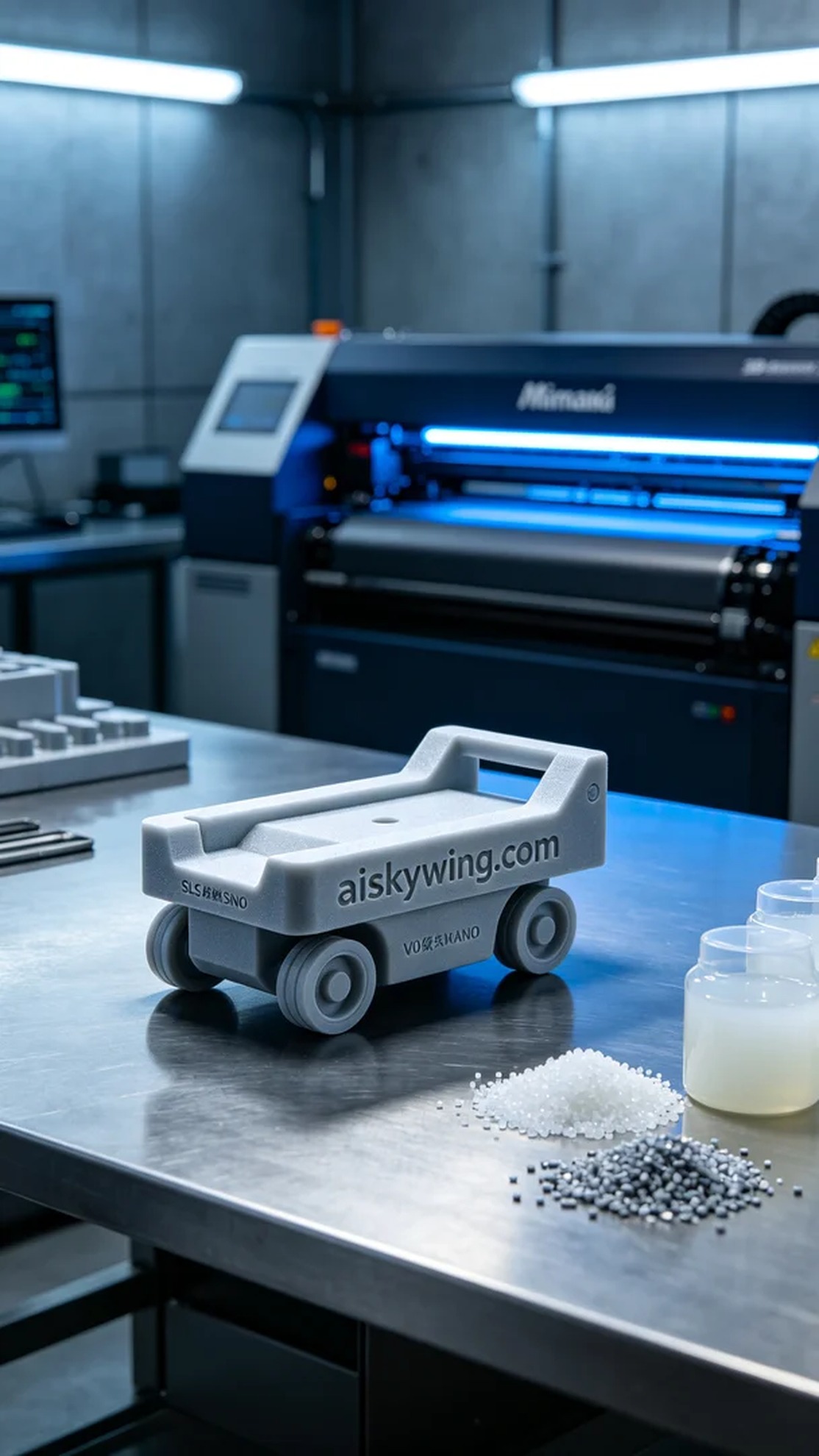 0983-AGV cart shelf connector - Aiskywing Industrial 3D Printing Showcase 内容图2 Zhongshan Skywing 3D Technology Co.,LTD | 中山市天翼三维科技有限公司 0983-AGV cart shelf connector - Aiskywing Industrial 3D Printing Showcase SLS-无人机机器人 (SLS-UAV) 图2张