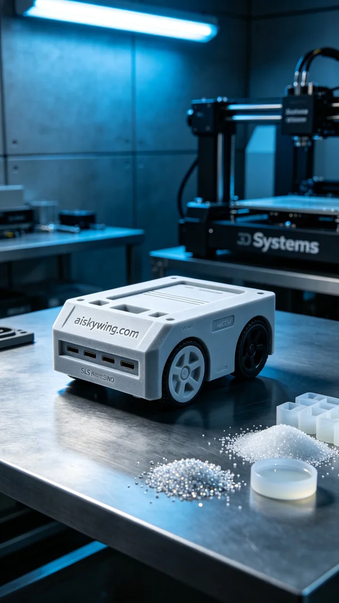 0622-AGV Cart Controller Enclosure - Aiskywing Industrial 3D Printing Showcase