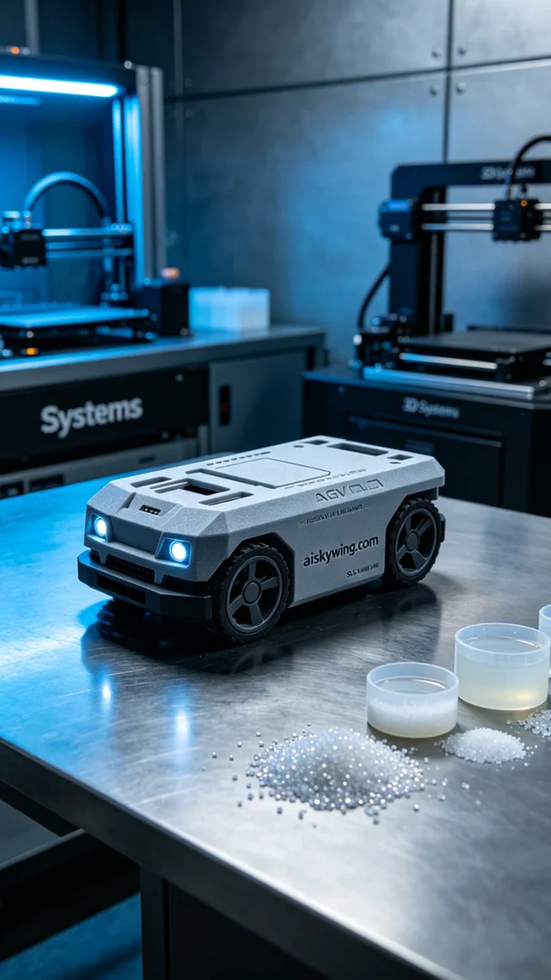 0622-AGV Cart Controller Enclosure - Aiskywing Industrial 3D Printing Showcase 内容图2 Zhongshan Skywing 3D Technology Co.,LTD | 中山市天翼三维科技有限公司 0622-AGV Cart Controller Enclosure - Aiskywing Industrial 3D Printing Showcase SLS-无人机机器人 (SLS-UAV) 图2张