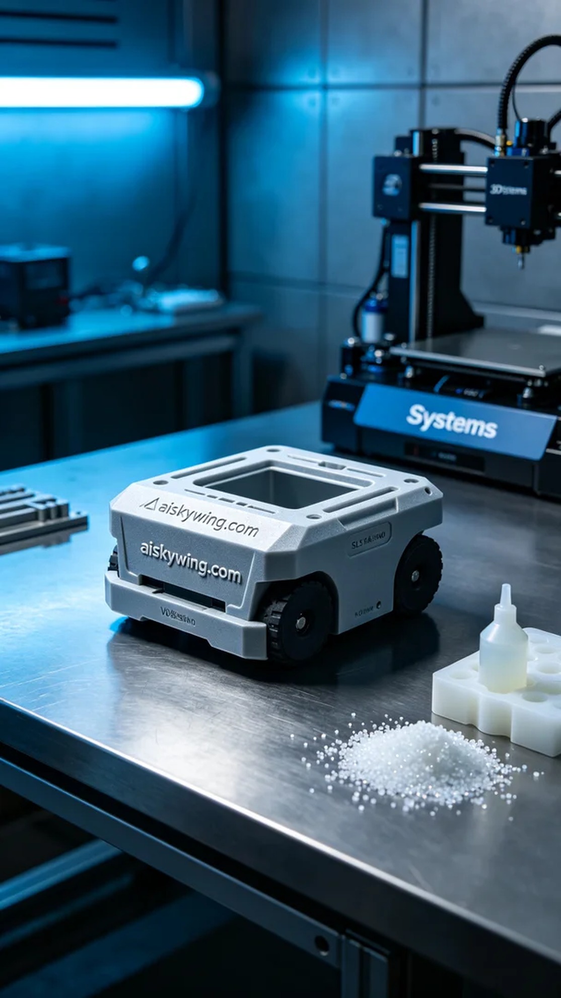 0622-AGV Cart Controller Enclosure - Aiskywing Industrial 3D Printing Showcase 内容图4 Zhongshan Skywing 3D Technology Co.,LTD | 中山市天翼三维科技有限公司 0622-AGV Cart Controller Enclosure - Aiskywing Industrial 3D Printing Showcase SLS-无人机机器人 (SLS-UAV) 图4张