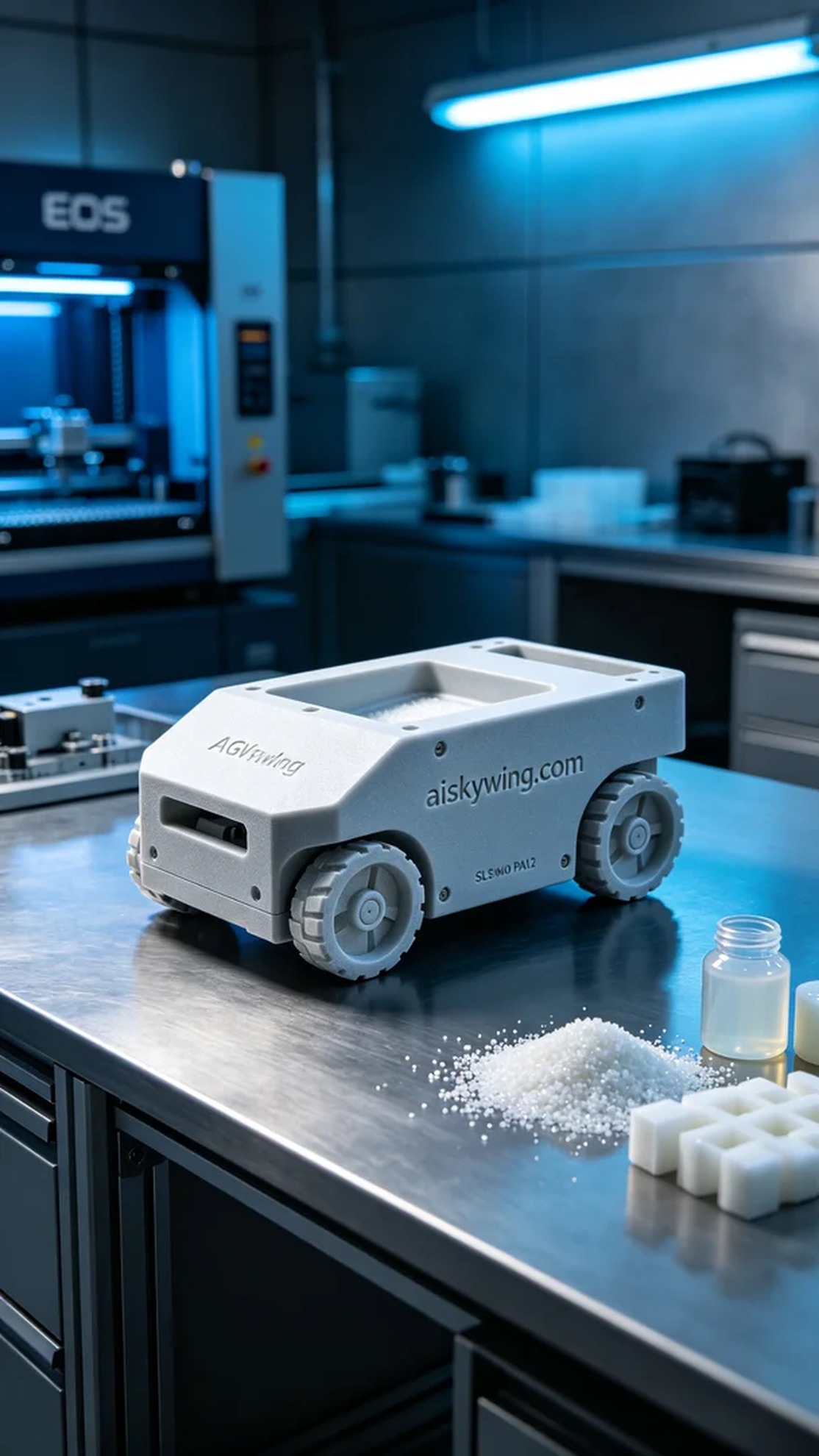 0989-AGV cart drive housing - Aiskywing Industrial 3D Printing Showcase 内容图2 Zhongshan Skywing 3D Technology Co.,LTD | 中山市天翼三维科技有限公司 0989-AGV cart drive housing - Aiskywing Industrial 3D Printing Showcase SLS-无人机机器人 (SLS-UAV) 图2张