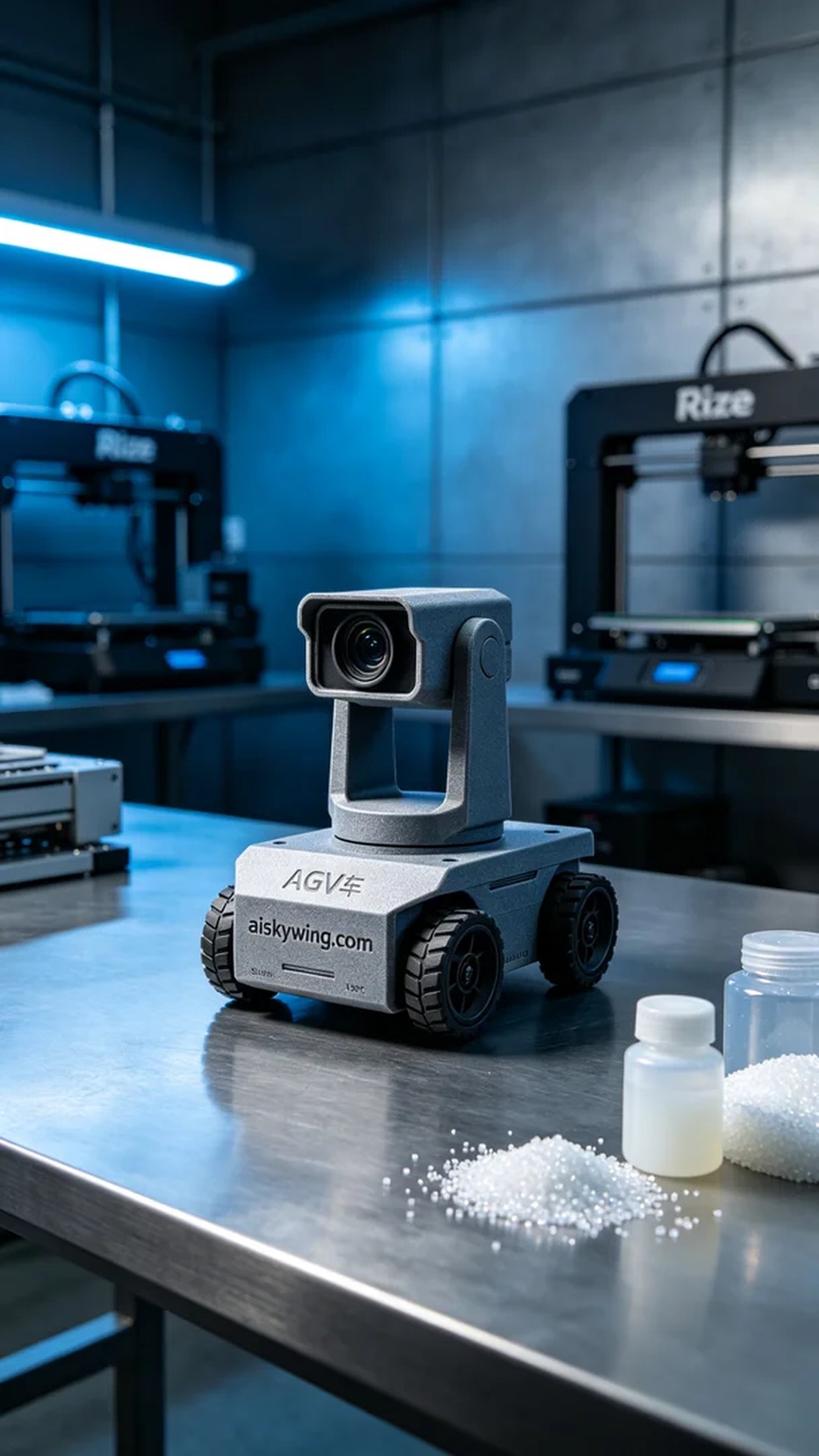 0623-AGV Cart Camera Bracket - Aiskywing Industrial 3D Printing Showcase