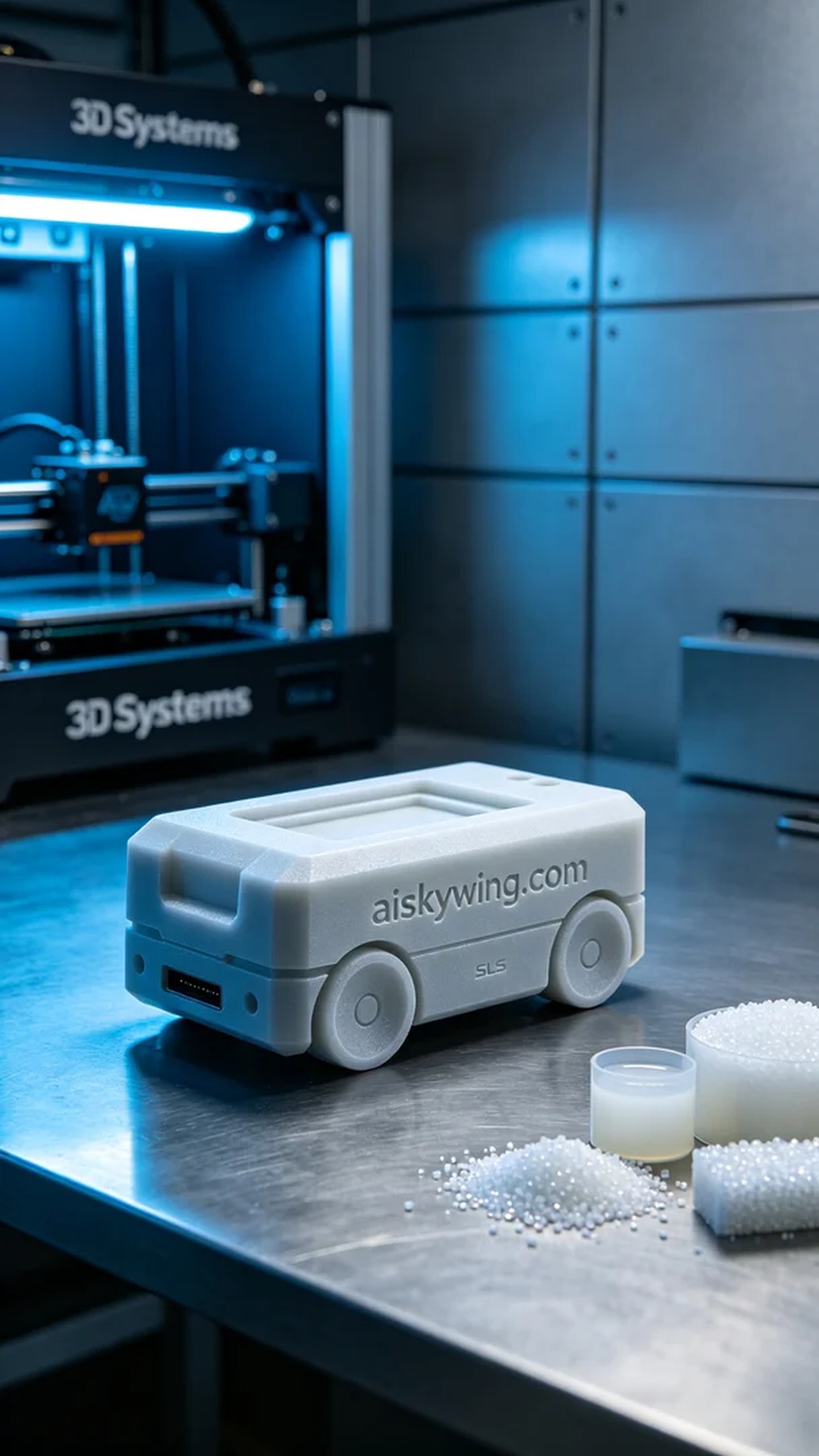 0987-AGV cart communication module casing - Aiskywing Industrial 3D Printing Showcase 内容图3 Zhongshan Skywing 3D Technology Co.,LTD | 中山市天翼三维科技有限公司 0987-AGV cart communication module casing - Aiskywing Industrial 3D Printing Showcase SLS-无人机机器人 (SLS-UAV) 图3张