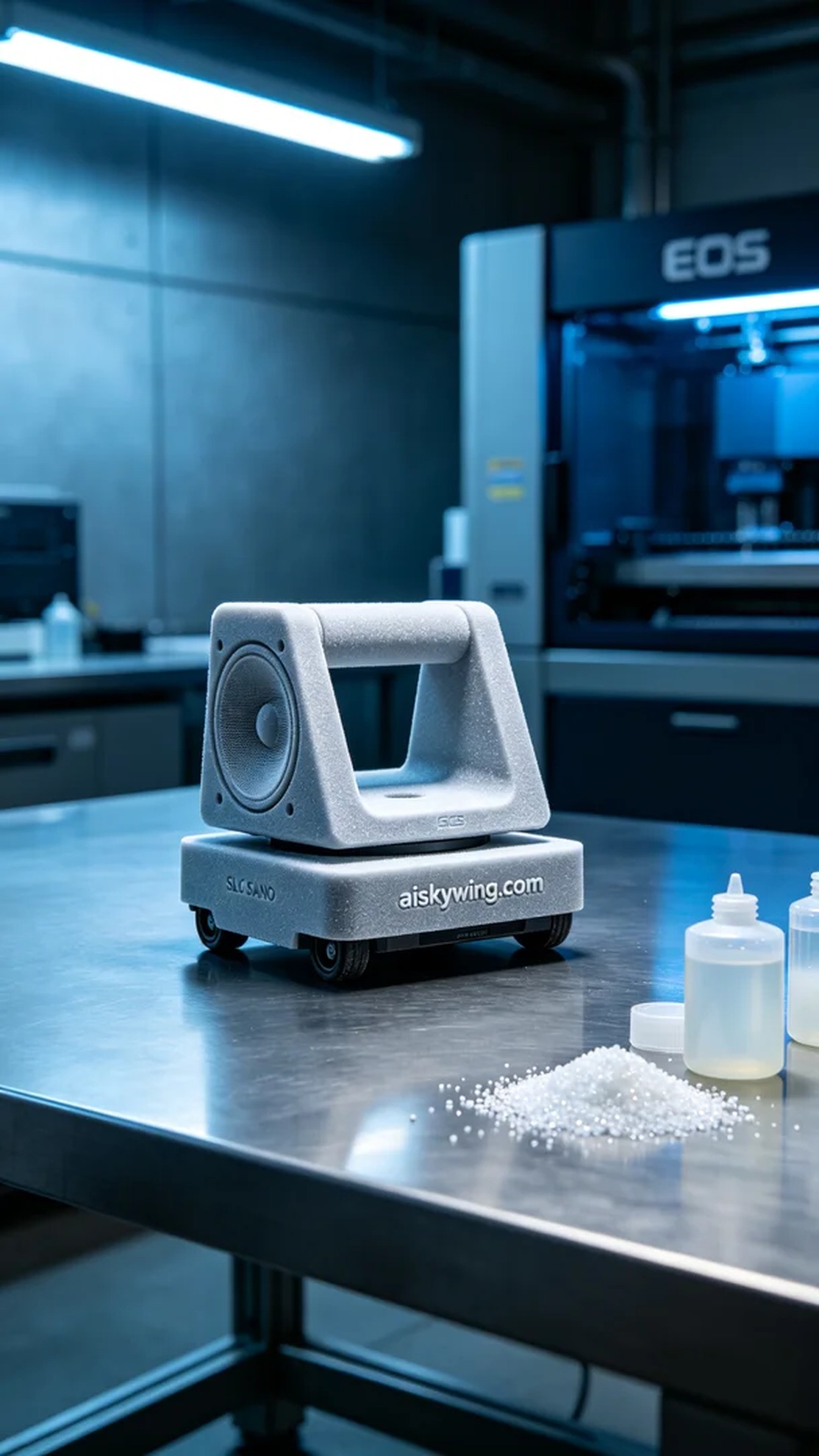 0620-AGV Cart Speaker Bracket - Aiskywing Industrial 3D Printing Showcase 内容图3 Zhongshan Skywing 3D Technology Co.,LTD | 中山市天翼三维科技有限公司 0620-AGV Cart Speaker Bracket - Aiskywing Industrial 3D Printing Showcase SLS-无人机机器人 (SLS-UAV) 图3张
