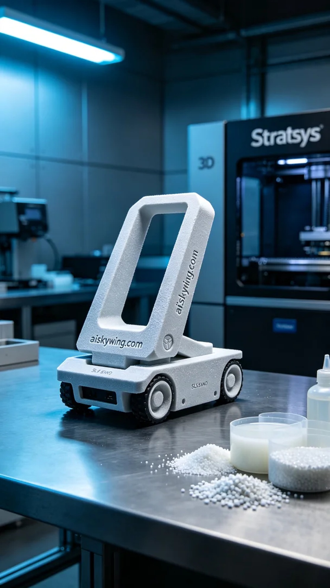 1008-AGV bracket - Aiskywing Industrial 3D Printing Showcase 内容图2 Zhongshan Skywing 3D Technology Co.,LTD | 中山市天翼三维科技有限公司 1008-AGV bracket - Aiskywing Industrial 3D Printing Showcase SLS-无人机机器人 (SLS-UAV) 图2张
