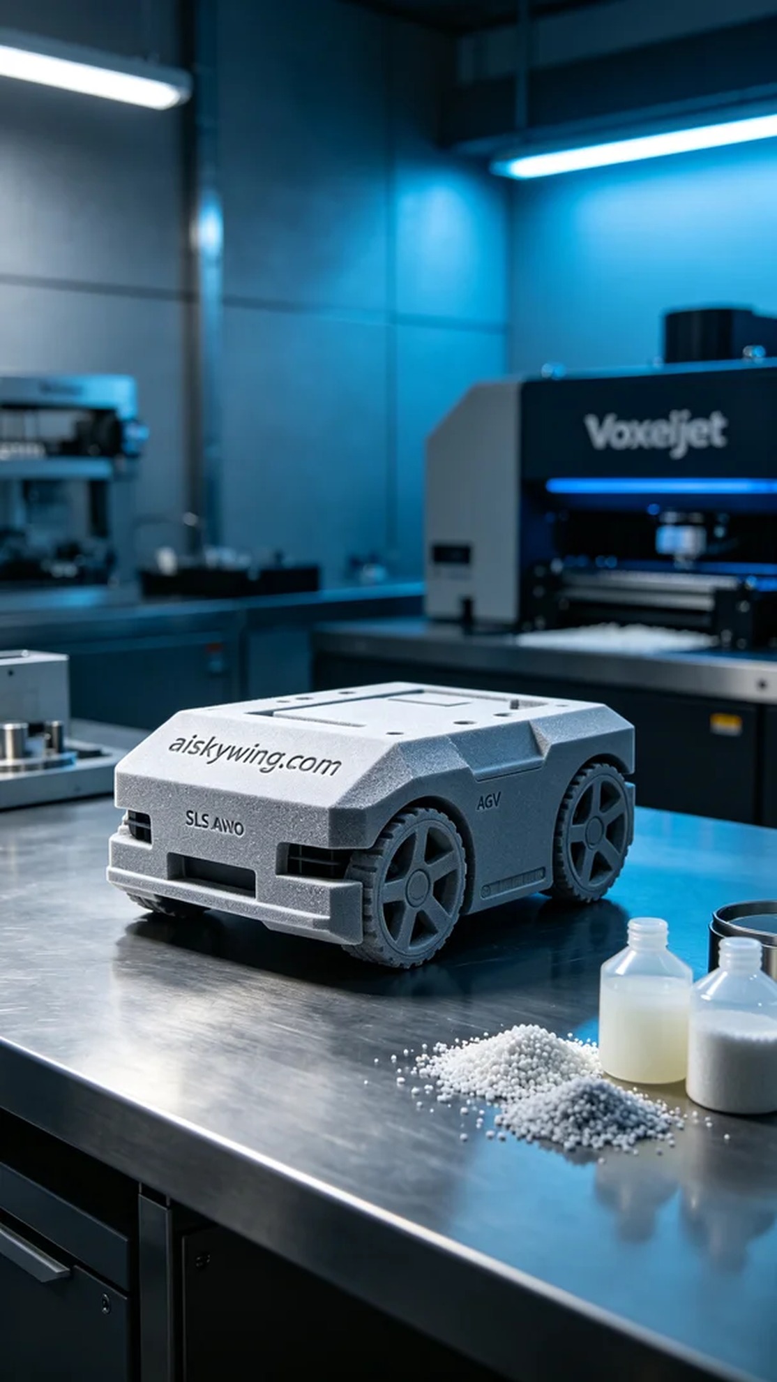 1011-AGV Components - Aiskywing Industrial 3D Printing Showcase 内容图4 Zhongshan Skywing 3D Technology Co.,LTD | 中山市天翼三维科技有限公司 1011-AGV Components - Aiskywing Industrial 3D Printing Showcase SLS-无人机机器人 (SLS-UAV) 图4张