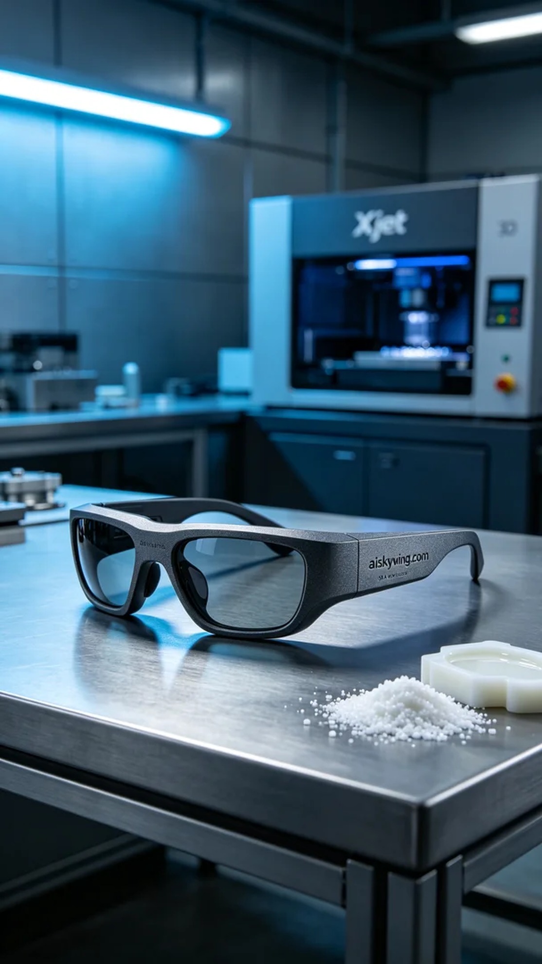0457-AR glasses frame - Aiskywing Industrial 3D Printing Showcase