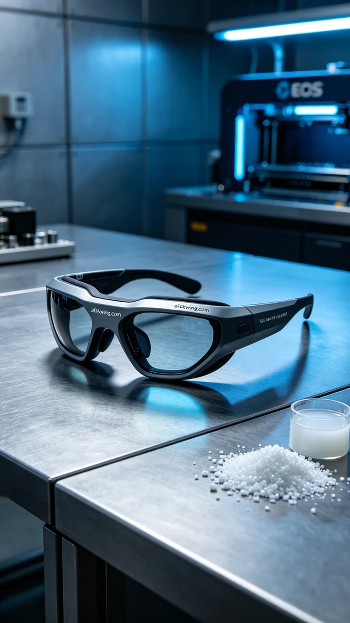 0679-AR glasses frame - Aiskywing Industrial 3D Printing Showcase 内容图3 Zhongshan Skywing 3D Technology Co.,LTD | 中山市天翼三维科技有限公司 0679-AR glasses frame - Aiskywing Industrial 3D Printing Showcase 混合工艺-综合 (HP-C) 图3张