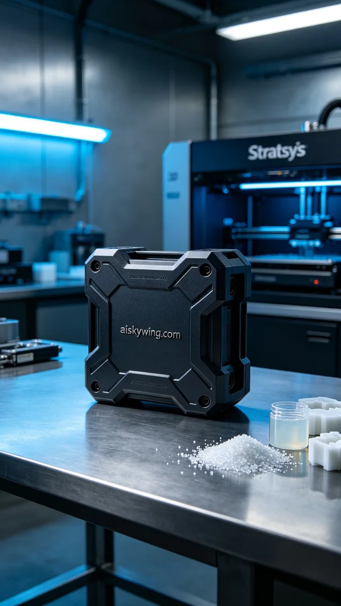0714-Protective module shell - Aiskywing Industrial 3D Printing Showcase 内容图2 Zhongshan Skywing 3D Technology Co.,LTD | 中山市天翼三维科技有限公司 0714-Protective module shell - Aiskywing Industrial 3D Printing Showcase CNC-高精度加工 (CNC-HP) 图2张