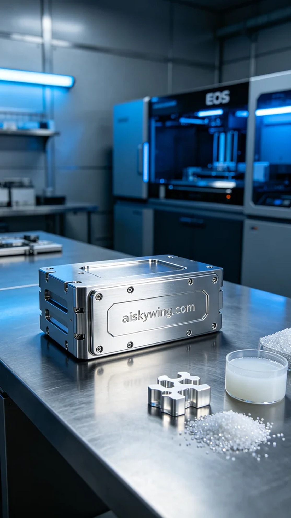 0821-Backup module shell - Aiskywing Industrial 3D Printing Showcase 内容图2 Zhongshan Skywing 3D Technology Co.,LTD | 中山市天翼三维科技有限公司 0821-Backup module shell - Aiskywing Industrial 3D Printing Showcase CNC-高精度加工 (CNC-HP) 图2张