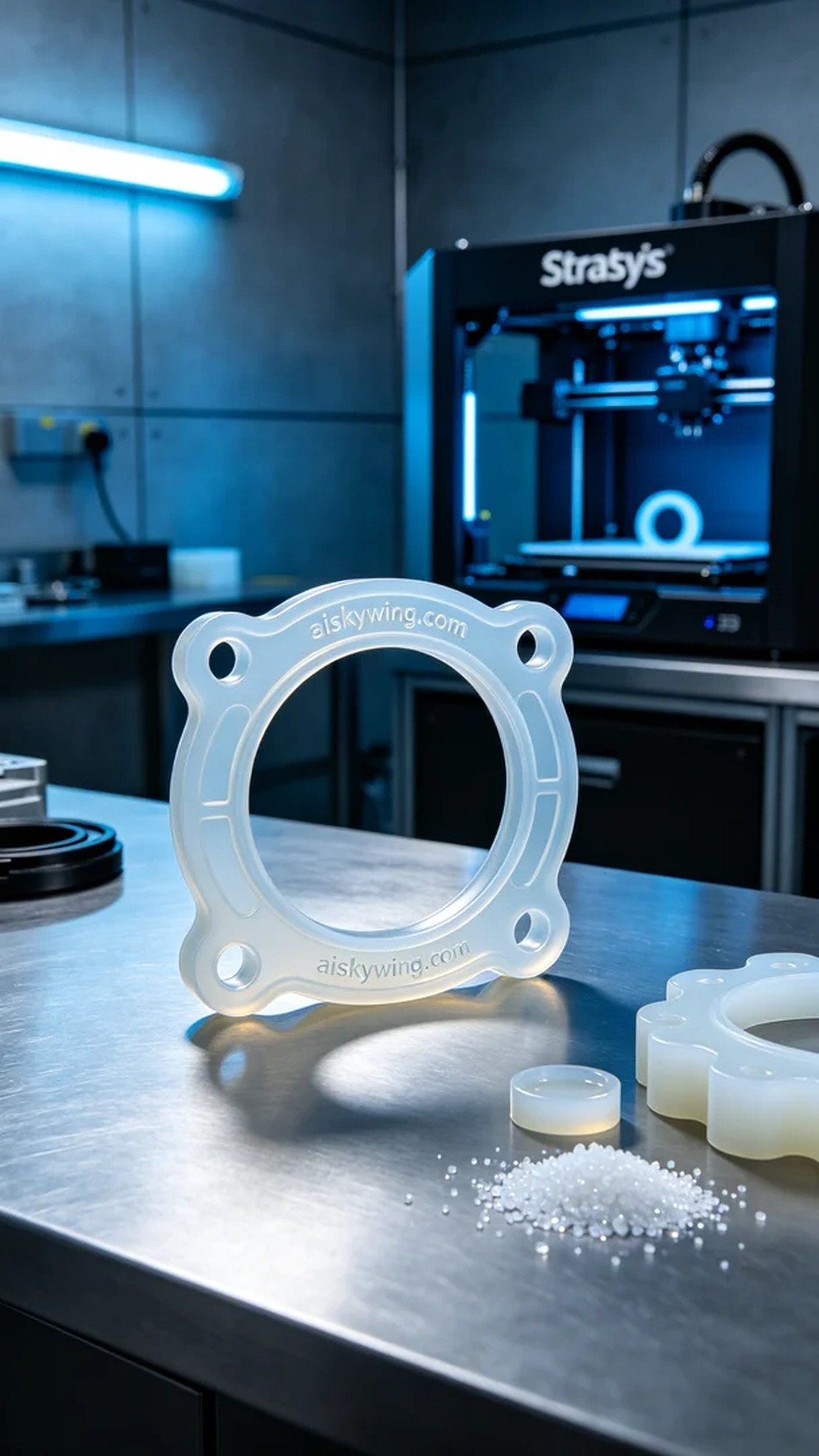 1125-Transmission gasket - Aiskywing Industrial 3D Printing Showcase 内容图2 Zhongshan Skywing 3D Technology Co.,LTD | 中山市天翼三维科技有限公司 1125-Transmission gasket - Aiskywing Industrial 3D Printing Showcase 硅胶复模-柔性 (SM-F) 图2张