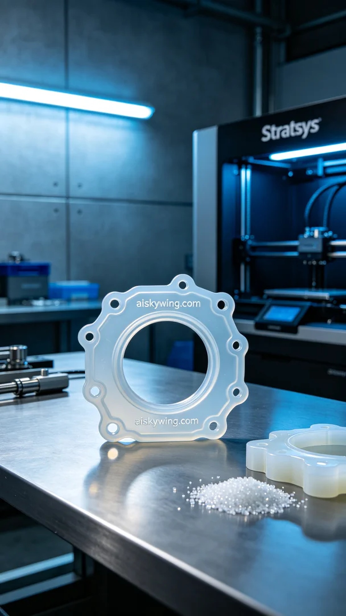 1125-Transmission gasket - Aiskywing Industrial 3D Printing Showcase 内容图4 Zhongshan Skywing 3D Technology Co.,LTD | 中山市天翼三维科技有限公司 1125-Transmission gasket - Aiskywing Industrial 3D Printing Showcase 硅胶复模-柔性 (SM-F) 图4张