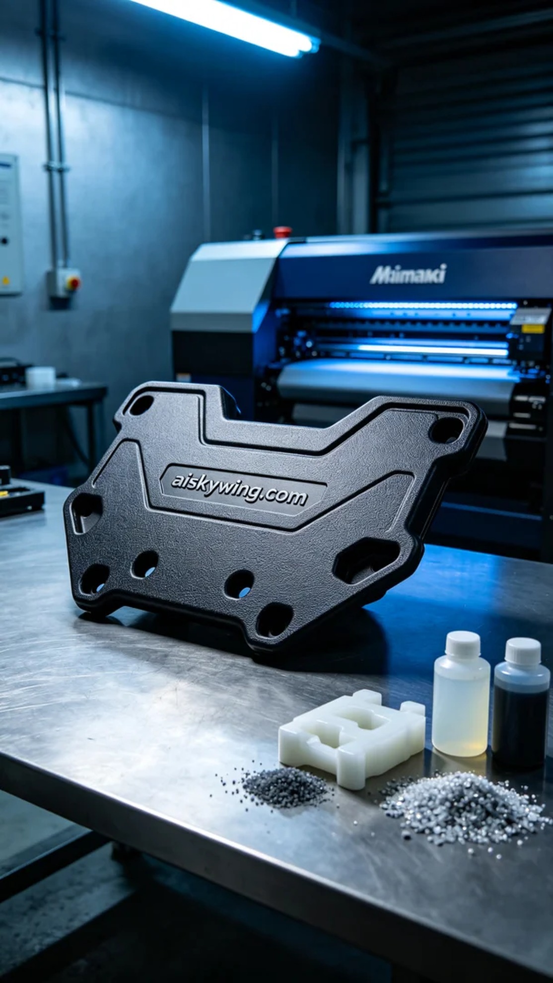 0742-Transmission skid plate - Aiskywing Industrial 3D Printing Showcase 内容图3 Zhongshan Skywing 3D Technology Co.,LTD | 中山市天翼三维科技有限公司 0742-Transmission skid plate - Aiskywing Industrial 3D Printing Showcase CNC-高精度加工 (CNC-HP) 图3张