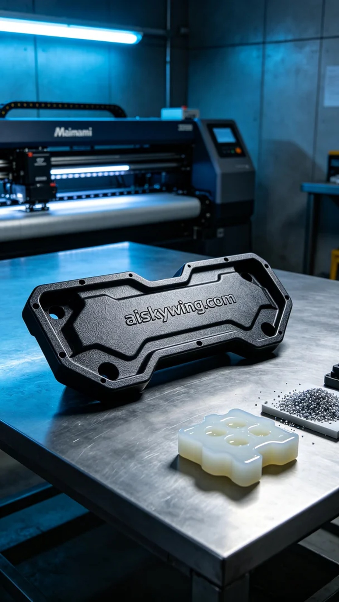 0742-Transmission skid plate - Aiskywing Industrial 3D Printing Showcase 内容图4 Zhongshan Skywing 3D Technology Co.,LTD | 中山市天翼三维科技有限公司 0742-Transmission skid plate - Aiskywing Industrial 3D Printing Showcase CNC-高精度加工 (CNC-HP) 图4张