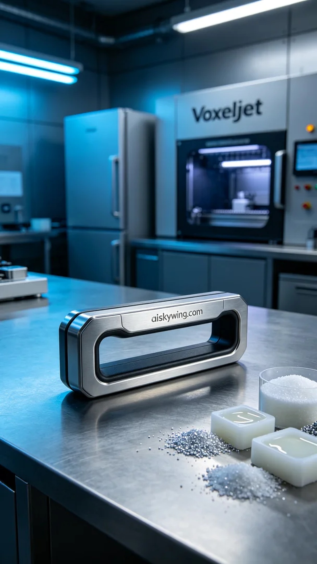 0515-Refrigerator door handle - Aiskywing Industrial 3D Printing Showcase 内容图3 Zhongshan Skywing 3D Technology Co.,LTD | 中山市天翼三维科技有限公司 0515-Refrigerator door handle - Aiskywing Industrial 3D Printing Showcase 全工艺-补充 (FP-S) 图3张