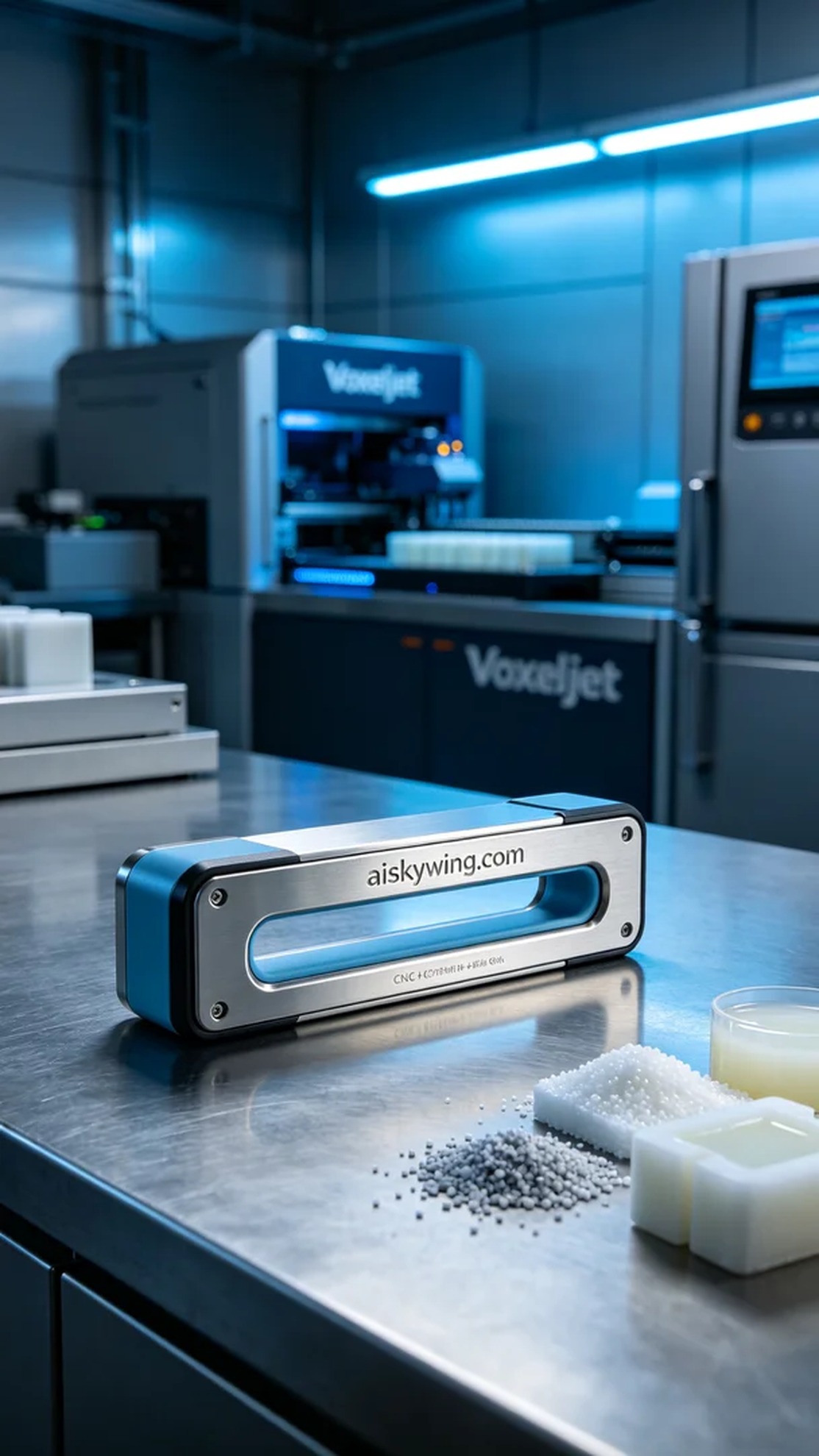0515-Refrigerator door handle - Aiskywing Industrial 3D Printing Showcase 内容图4 Zhongshan Skywing 3D Technology Co.,LTD | 中山市天翼三维科技有限公司 0515-Refrigerator door handle - Aiskywing Industrial 3D Printing Showcase 全工艺-补充 (FP-S) 图4张