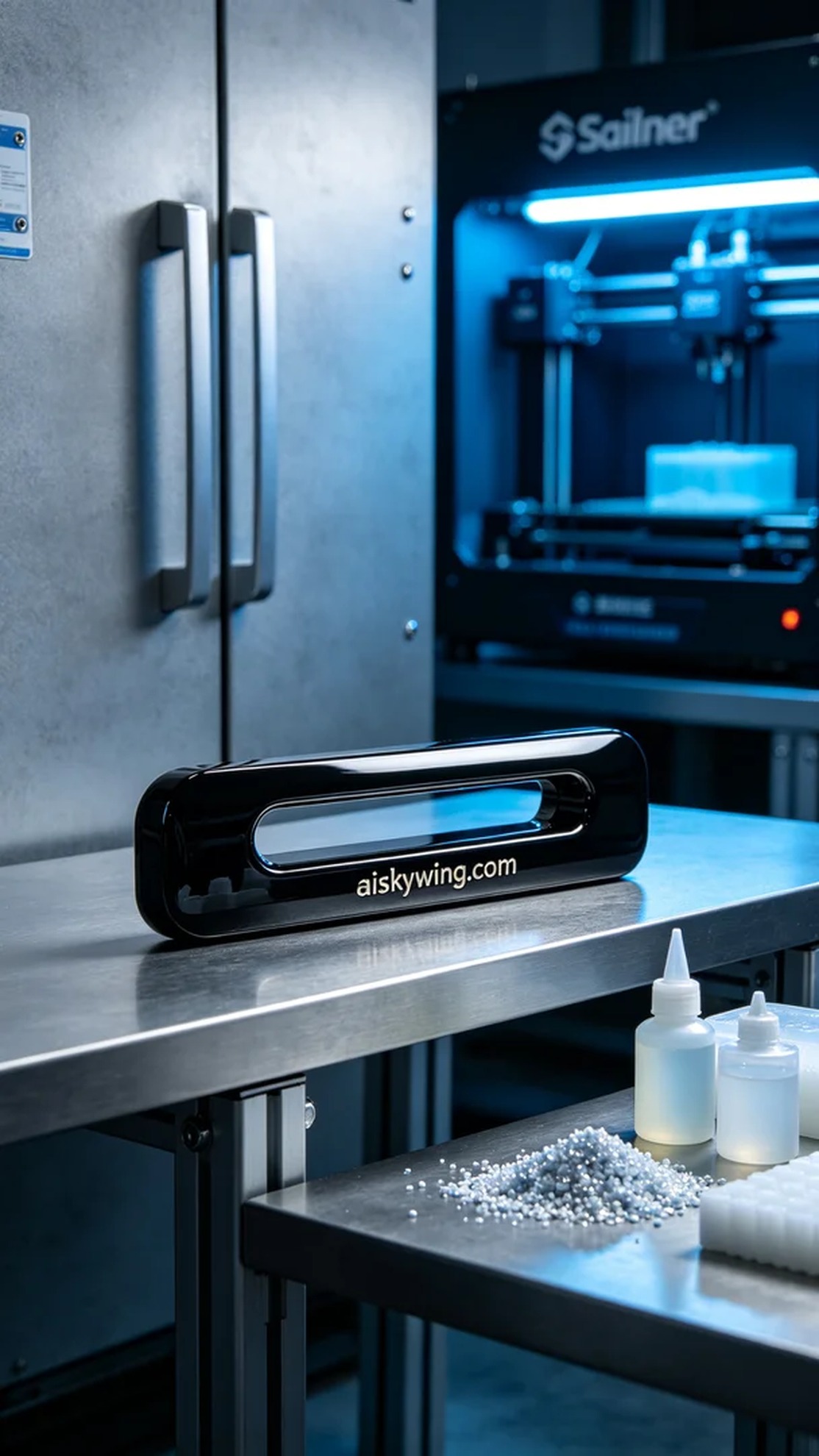 1026-Refrigerator door handle - Aiskywing Industrial 3D Printing Showcase 内容图2 Zhongshan Skywing 3D Technology Co.,LTD | 中山市天翼三维科技有限公司 1026-Refrigerator door handle - Aiskywing Industrial 3D Printing Showcase SLA-消费电子 (SLA-CE) 图2张