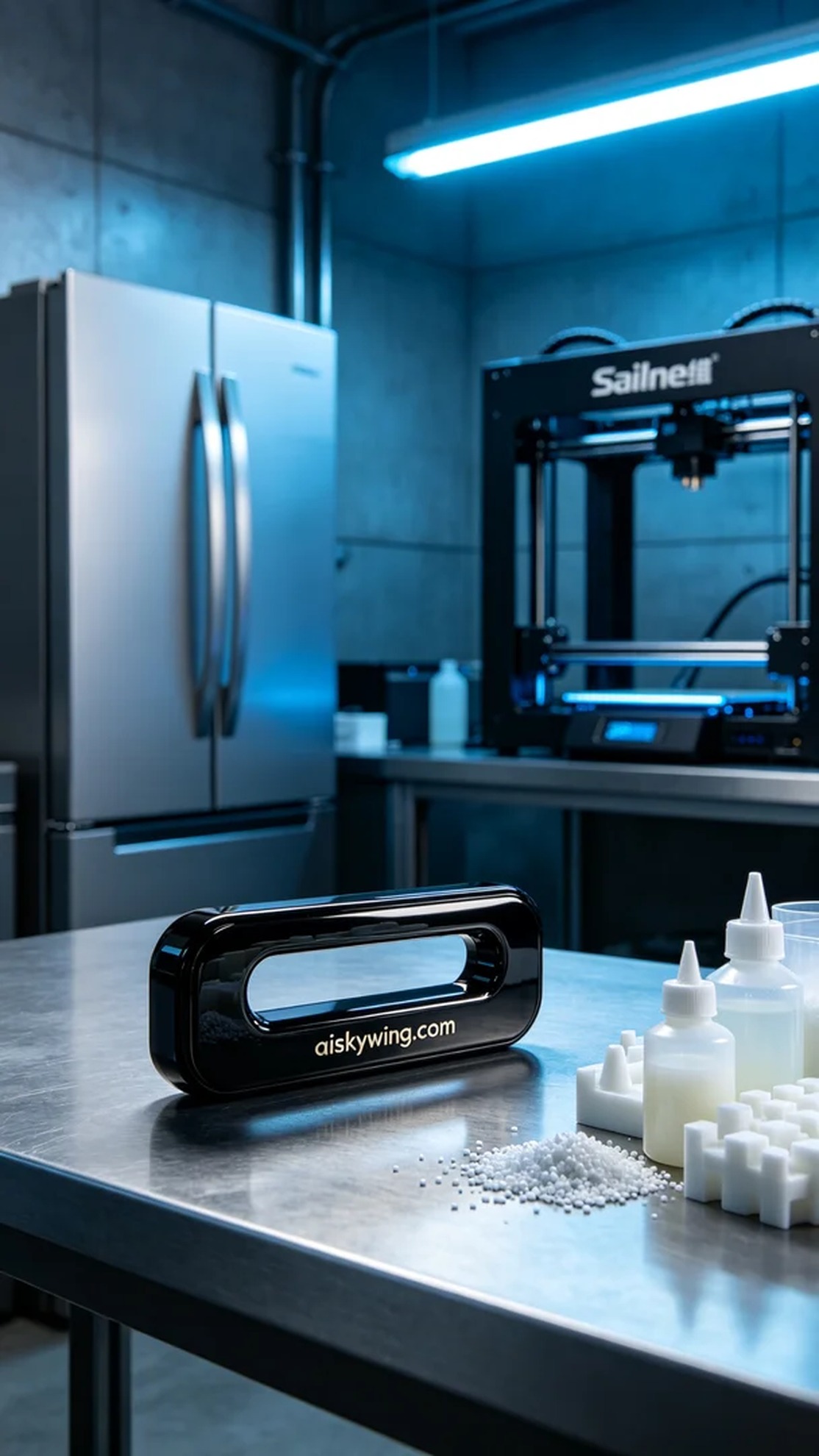 1026-Refrigerator door handle - Aiskywing Industrial 3D Printing Showcase 内容图4 Zhongshan Skywing 3D Technology Co.,LTD | 中山市天翼三维科技有限公司 1026-Refrigerator door handle - Aiskywing Industrial 3D Printing Showcase SLA-消费电子 (SLA-CE) 图4张