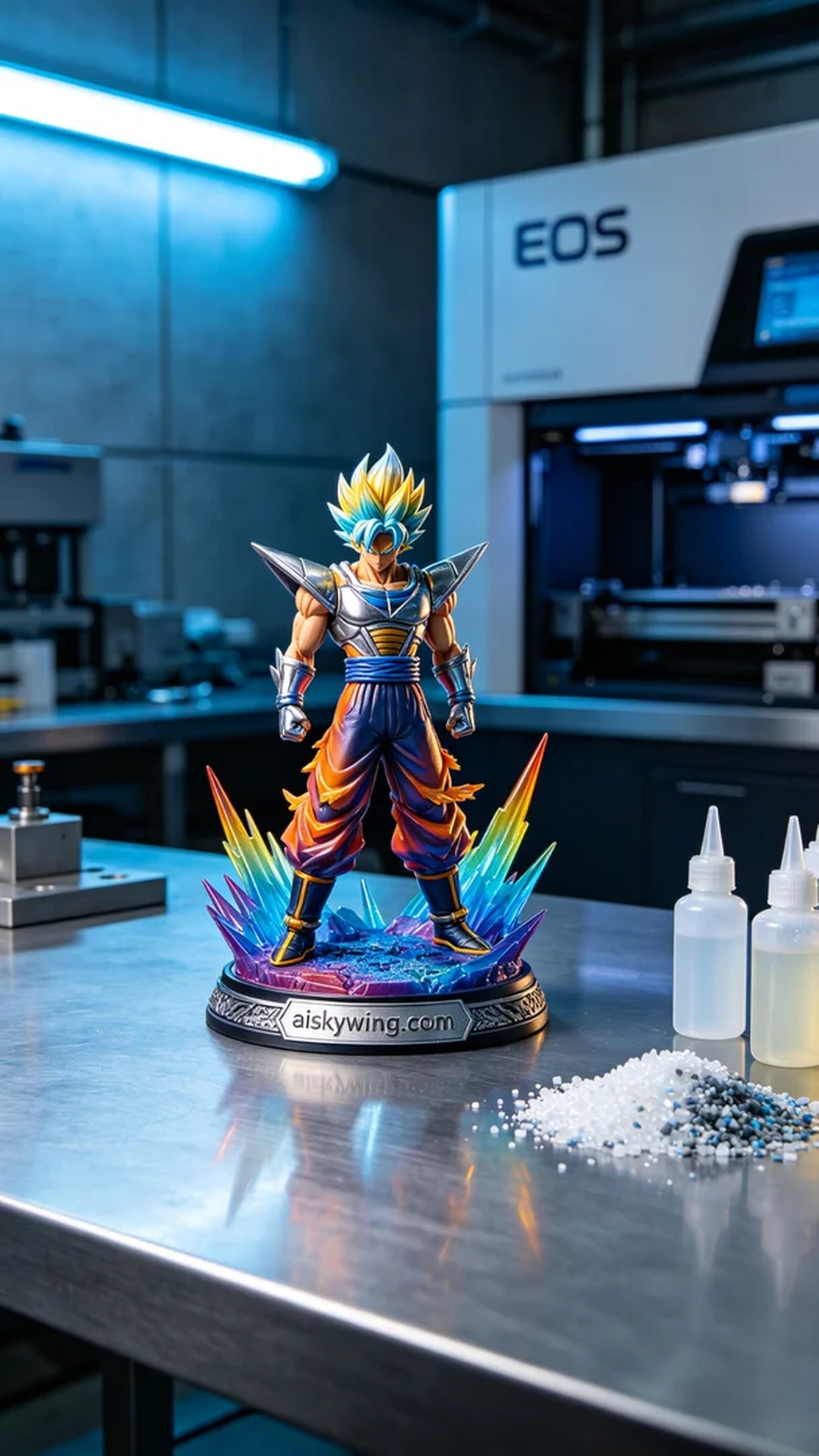 0509-Colorful 3D Printed Anime Figurines - Aiskywing Industrial 3D Printing Showcase 内容图2 Zhongshan Skywing 3D Technology Co.,LTD | 中山市天翼三维科技有限公司 0509-Colorful 3D Printed Anime Figurines - Aiskywing Industrial 3D Printing Showcase 全彩3DP-彩色模型 (FC-3DP) 图2张