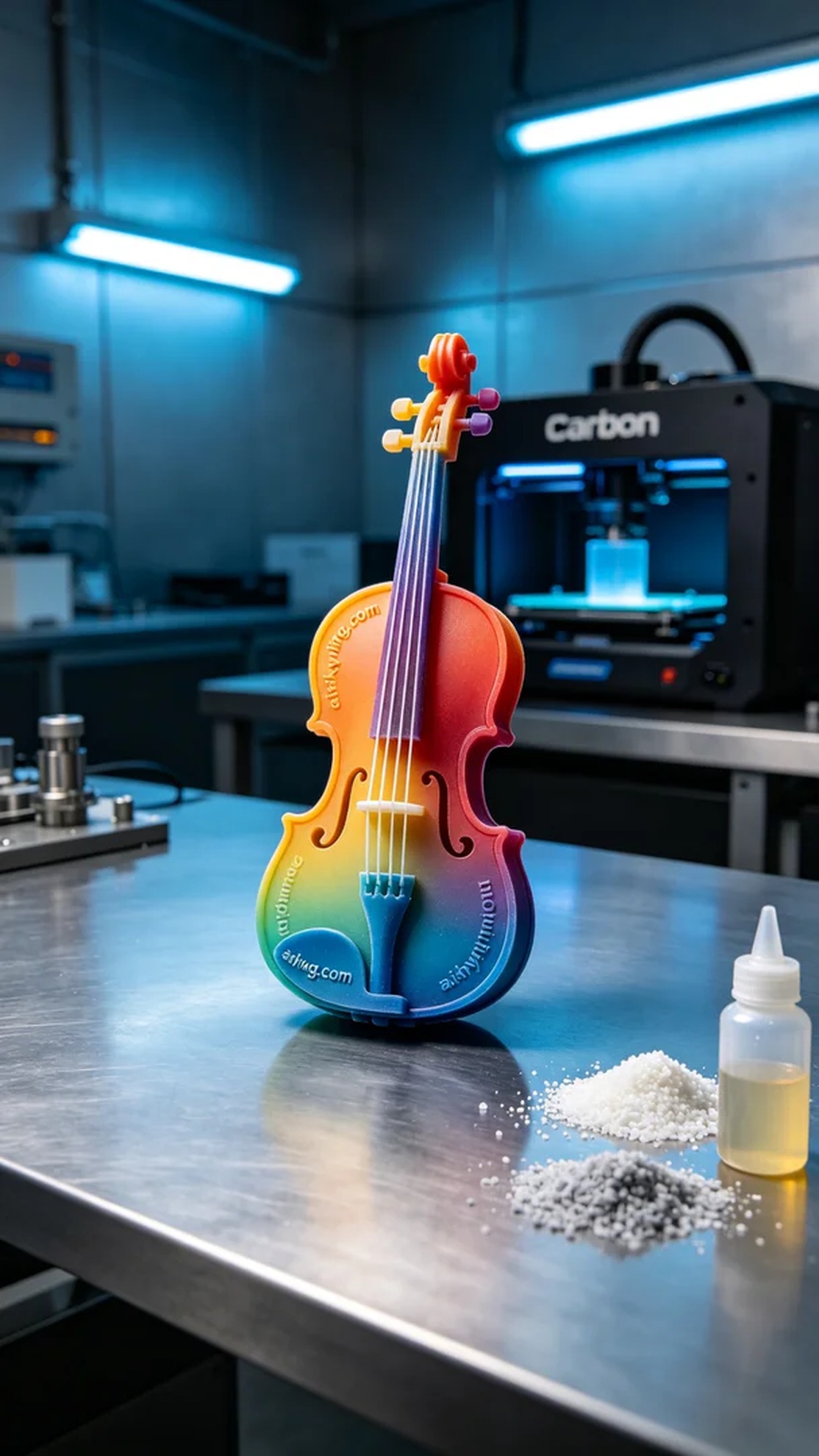0507-Colorful 3D Printed Musical Instrument Models - Aiskywing Industrial 3D Printing Showcase 内容图2 Zhongshan Skywing 3D Technology Co.,LTD | 中山市天翼三维科技有限公司 0507-Colorful 3D Printed Musical Instrument Models - Aiskywing Industrial 3D Printing Showcase 全彩3DP-彩色模型 (FC-3DP) 图2张