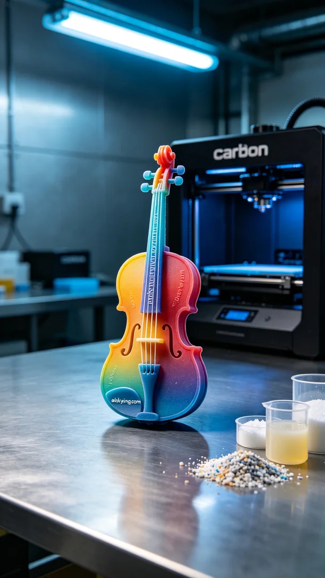 0507-Colorful 3D Printed Musical Instrument Models - Aiskywing Industrial 3D Printing Showcase 内容图3 Zhongshan Skywing 3D Technology Co.,LTD | 中山市天翼三维科技有限公司 0507-Colorful 3D Printed Musical Instrument Models - Aiskywing Industrial 3D Printing Showcase 全彩3DP-彩色模型 (FC-3DP) 图3张