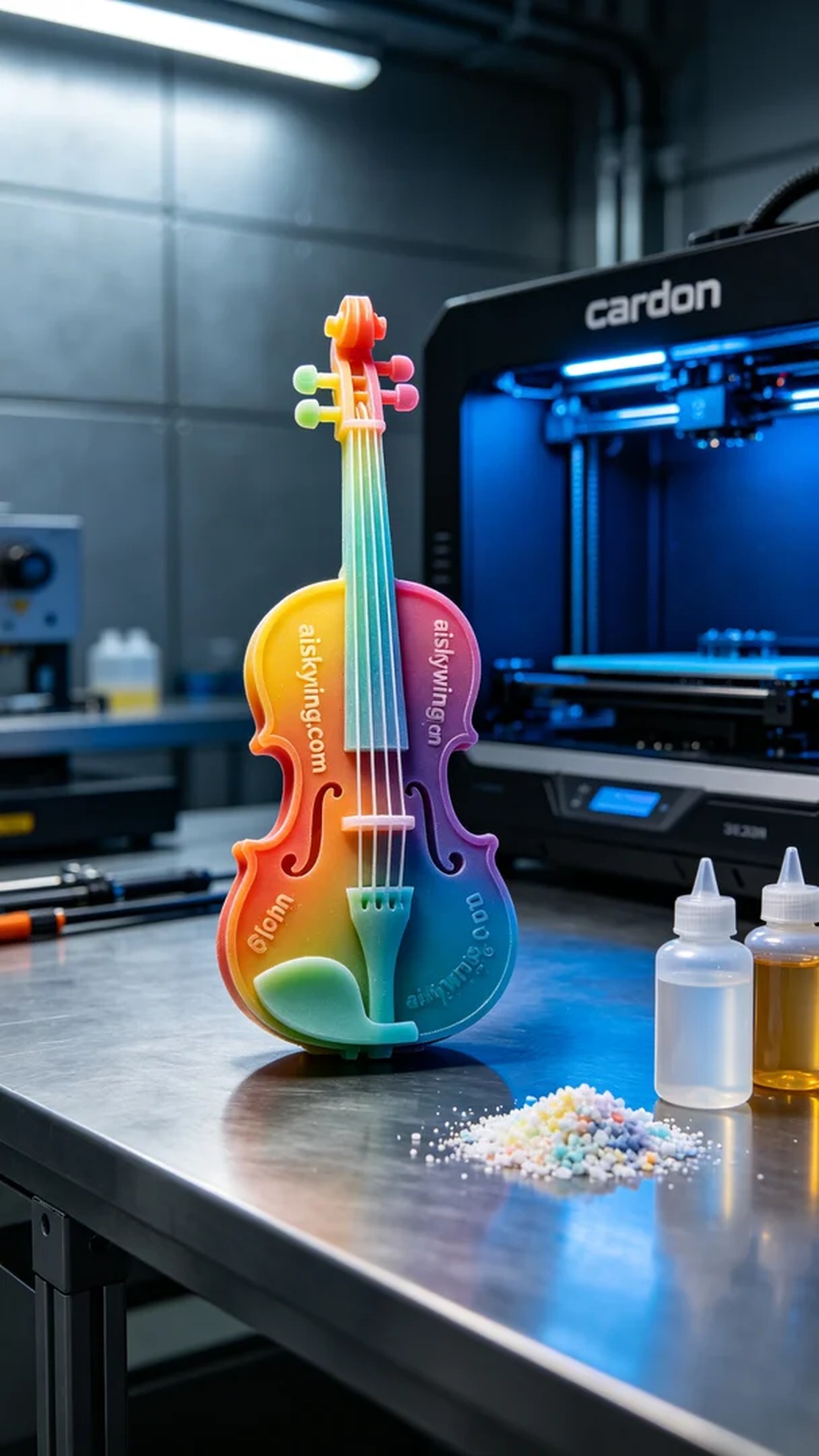 0507-Colorful 3D Printed Musical Instrument Models - Aiskywing Industrial 3D Printing Showcase 内容图4 Zhongshan Skywing 3D Technology Co.,LTD | 中山市天翼三维科技有限公司 0507-Colorful 3D Printed Musical Instrument Models - Aiskywing Industrial 3D Printing Showcase 全彩3DP-彩色模型 (FC-3DP) 图4张
