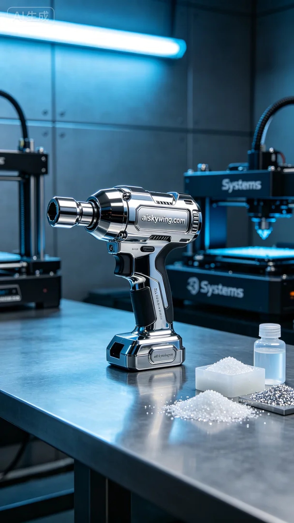 0678-Impact wrench housing - Aiskywing Industrial 3D Printing Showcase 内容图2 Zhongshan Skywing 3D Technology Co.,LTD | 中山市天翼三维科技有限公司 0678-Impact wrench housing - Aiskywing Industrial 3D Printing Showcase 全工艺-补充 (FP-S) 图2张