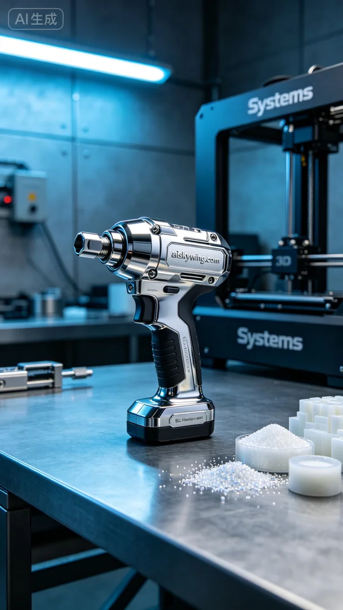 0678-Impact wrench housing - Aiskywing Industrial 3D Printing Showcase 内容图3 Zhongshan Skywing 3D Technology Co.,LTD | 中山市天翼三维科技有限公司 0678-Impact wrench housing - Aiskywing Industrial 3D Printing Showcase 全工艺-补充 (FP-S) 图3张