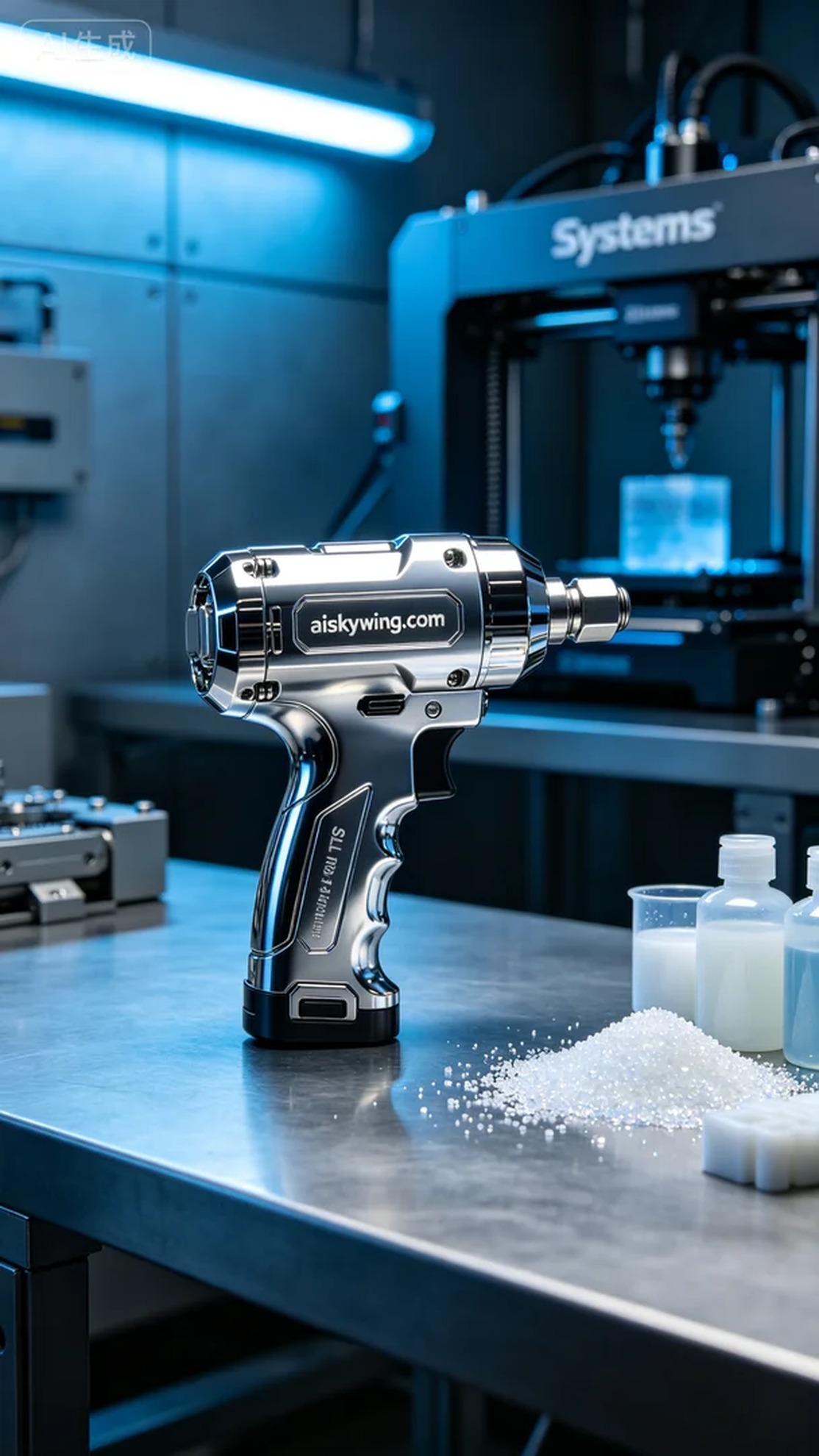 0678-Impact wrench housing - Aiskywing Industrial 3D Printing Showcase 内容图4 Zhongshan Skywing 3D Technology Co.,LTD | 中山市天翼三维科技有限公司 0678-Impact wrench housing - Aiskywing Industrial 3D Printing Showcase 全工艺-补充 (FP-S) 图4张