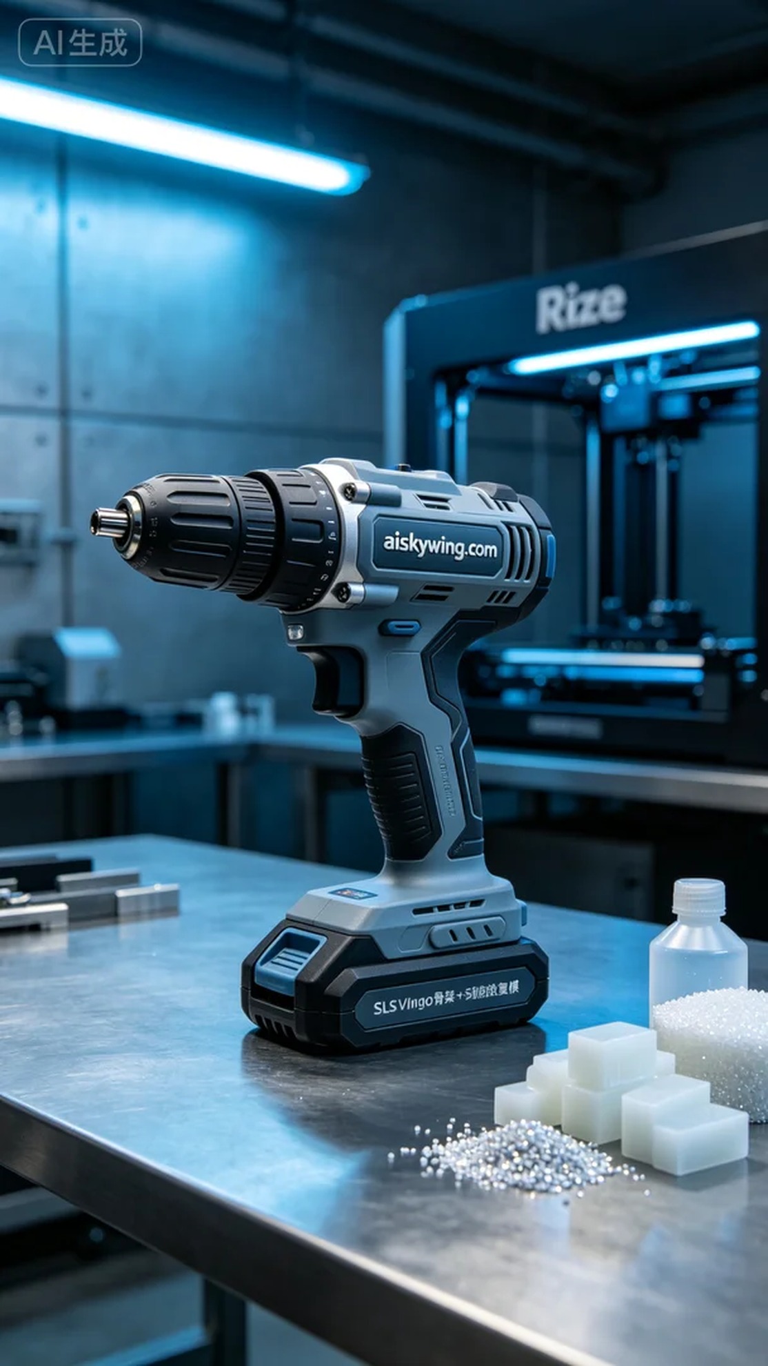 0779-Impact drill handle - Aiskywing Industrial 3D Printing Showcase 内容图4 Zhongshan Skywing 3D Technology Co.,LTD | 中山市天翼三维科技有限公司 0779-Impact drill handle - Aiskywing Industrial 3D Printing Showcase 全工艺-补充 (FP-S) 图4张