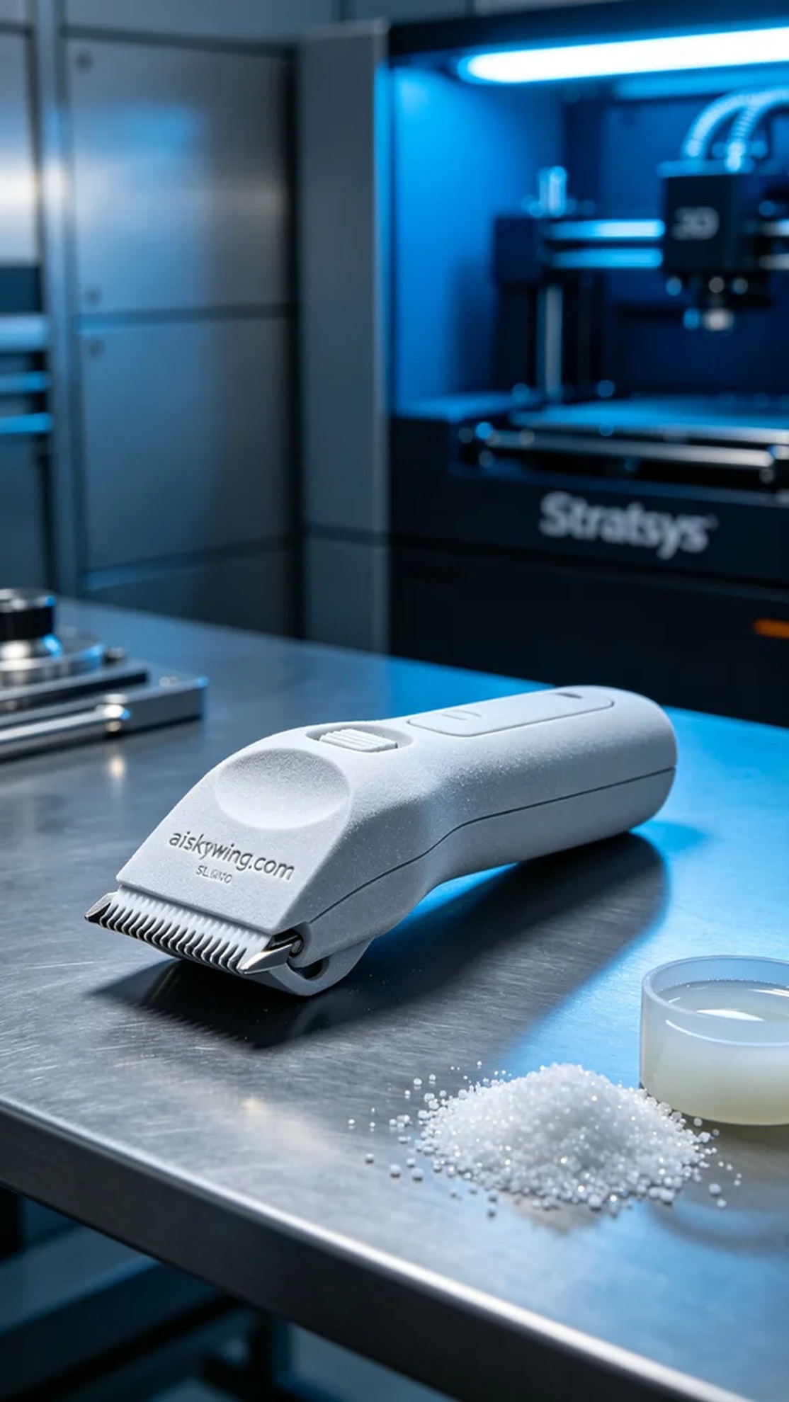 0955-Pet grooming clipper shell - Aiskywing Industrial 3D Printing Showcase 内容图4 Zhongshan Skywing 3D Technology Co.,LTD | 中山市天翼三维科技有限公司 0955-Pet grooming clipper shell - Aiskywing Industrial 3D Printing Showcase SLS-工业户外 (SLS-IO) 图4张